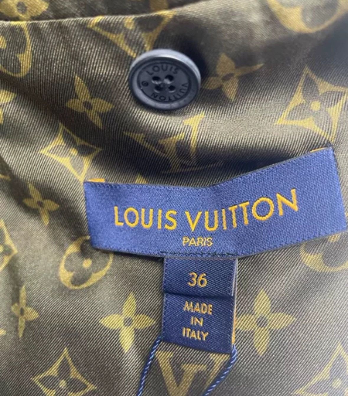 Louis Vuitton Louis Vuitton Black checkered classic cotton wool suit Size US S / EU 44-46 / 1 - 6 Thumbnail