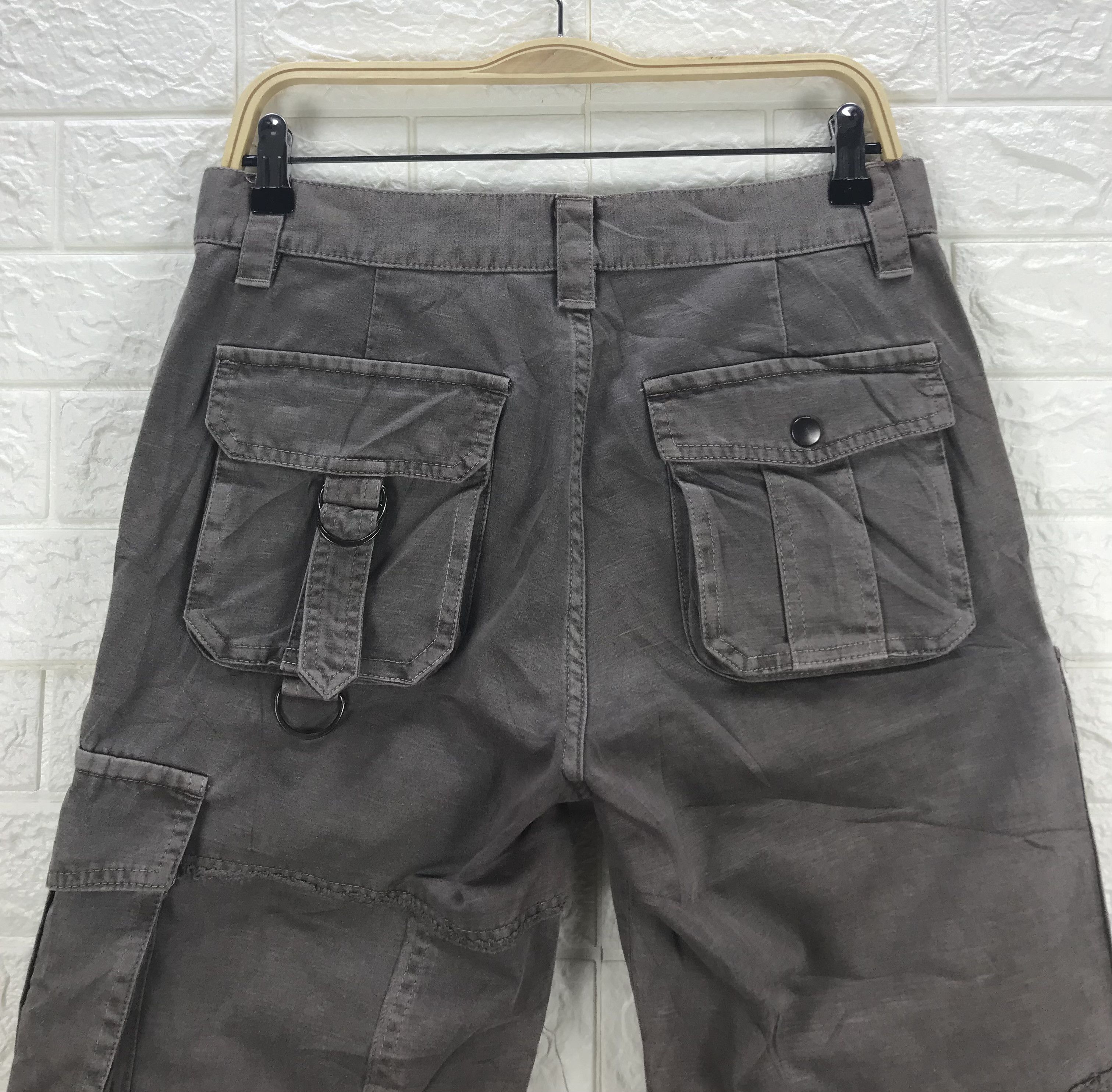 Shellac Vintage Bondage Shellac Multi Pocket Cargo Pants Size US 31 - 6 Thumbnail