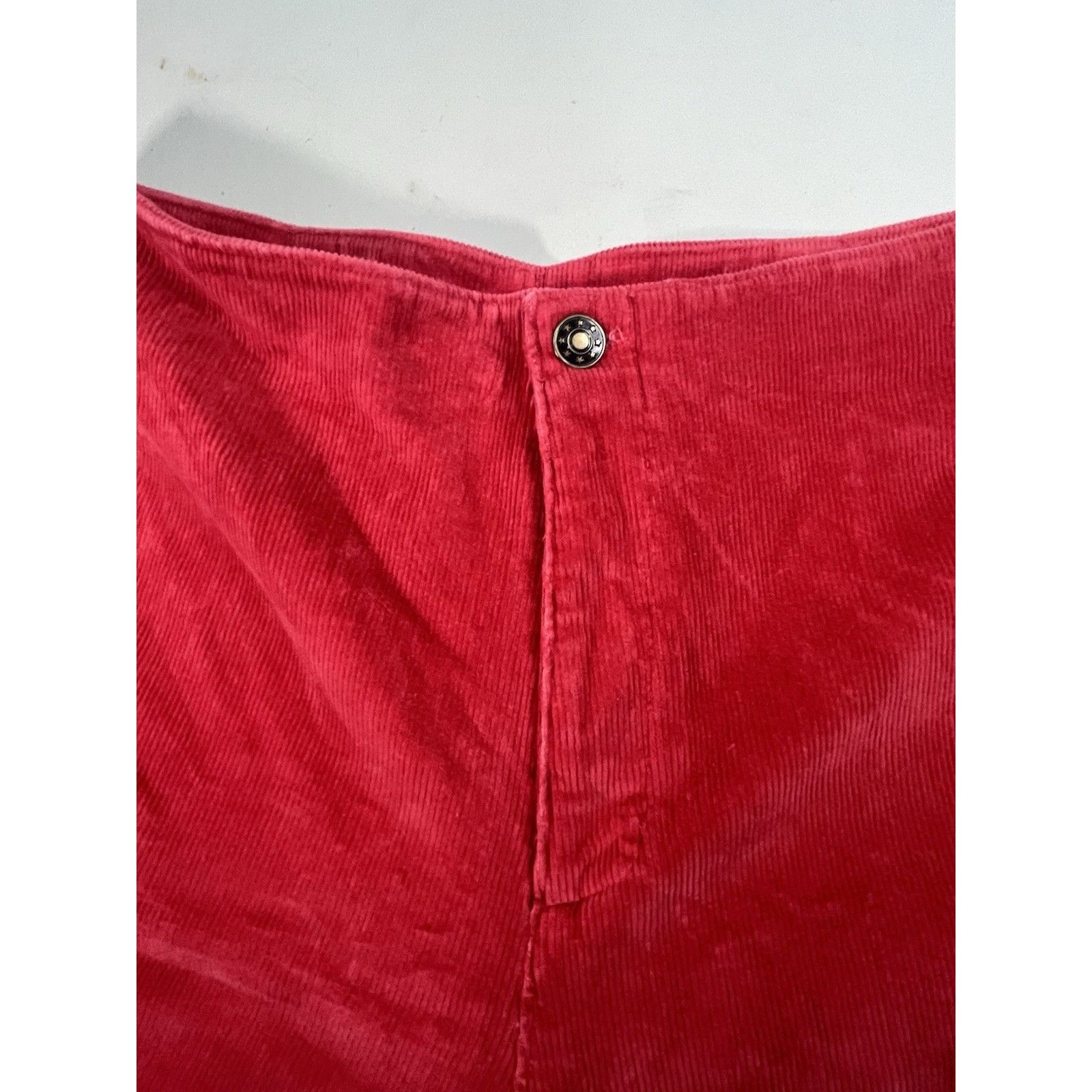 AMI AMI Pant Trousers Red Corduroy Paris Alexandre Mattiussi Hig Size 32" / US 10 / IT 46 - 3 Thumbnail