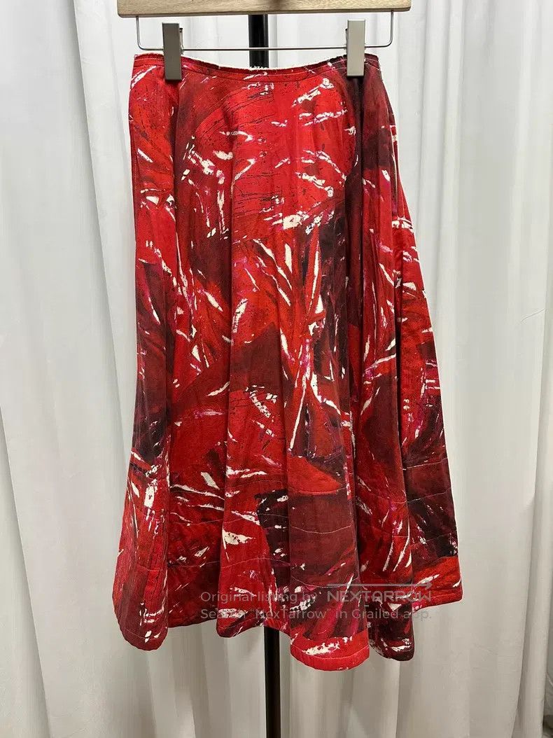 Comme des Garcons Comme des Garcons size S Blood Rose Skirt Size 23" - 4 Thumbnail