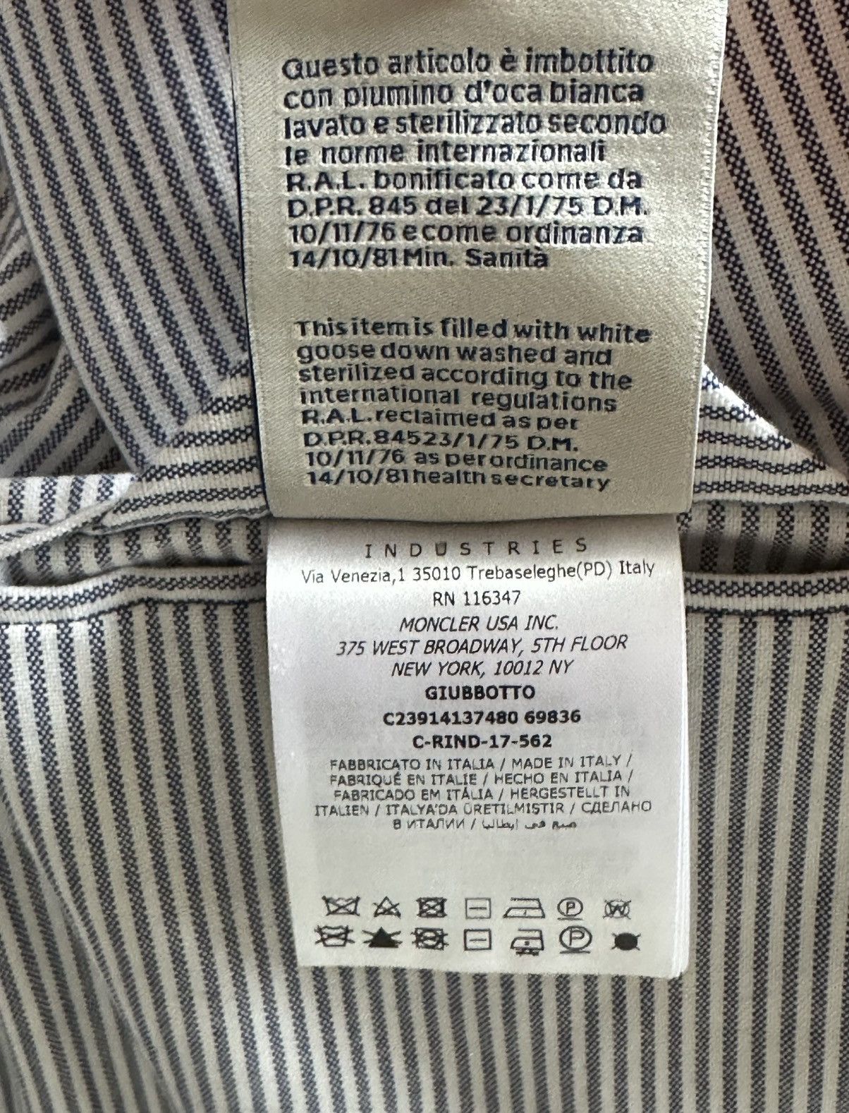 Moncler Moncler Gamme Bleu coat Size US M / EU 48-50 / 2 - 9 Thumbnail