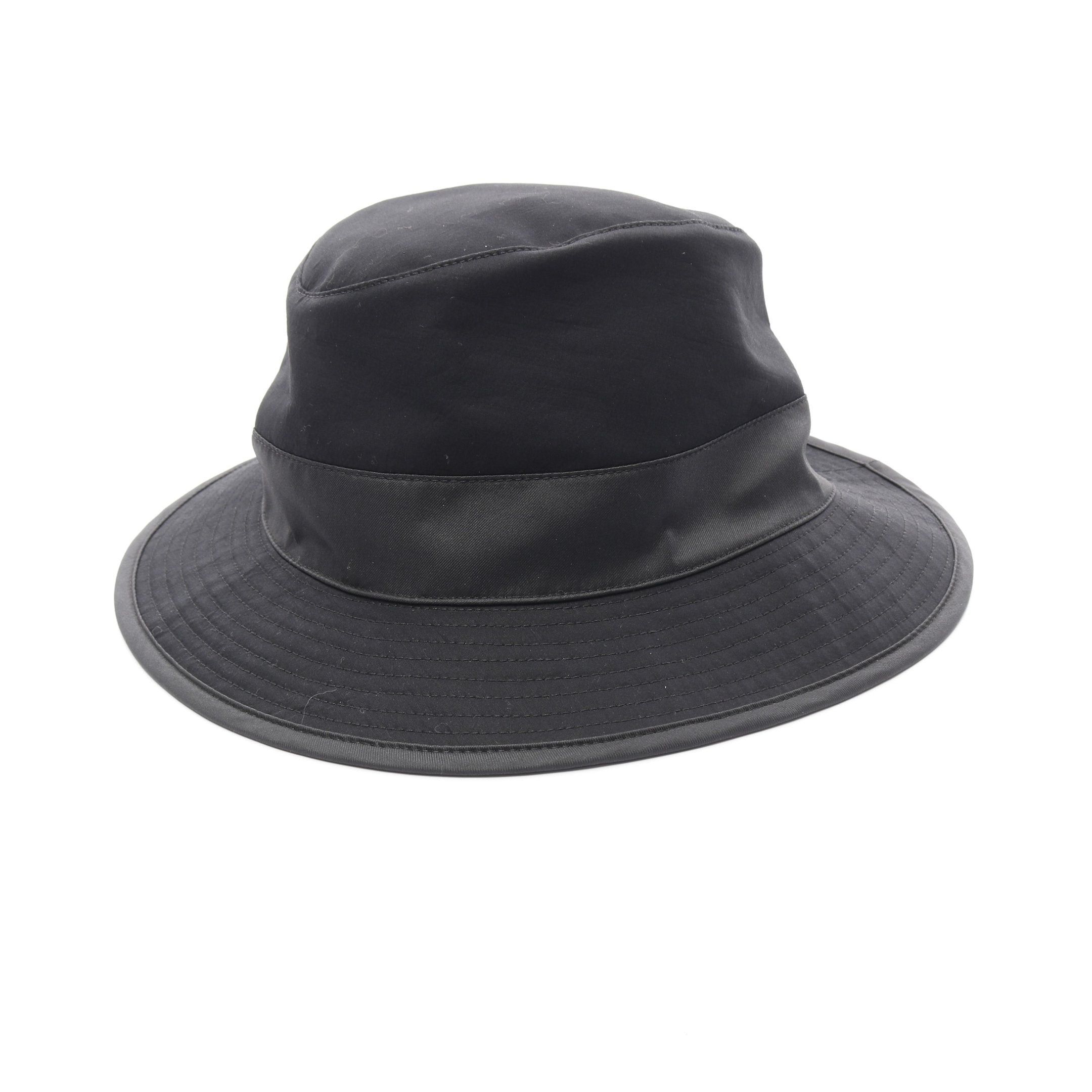 Hermes Hermes Hat Cotton Black Size ONE SIZE - 1 Thumbnail
