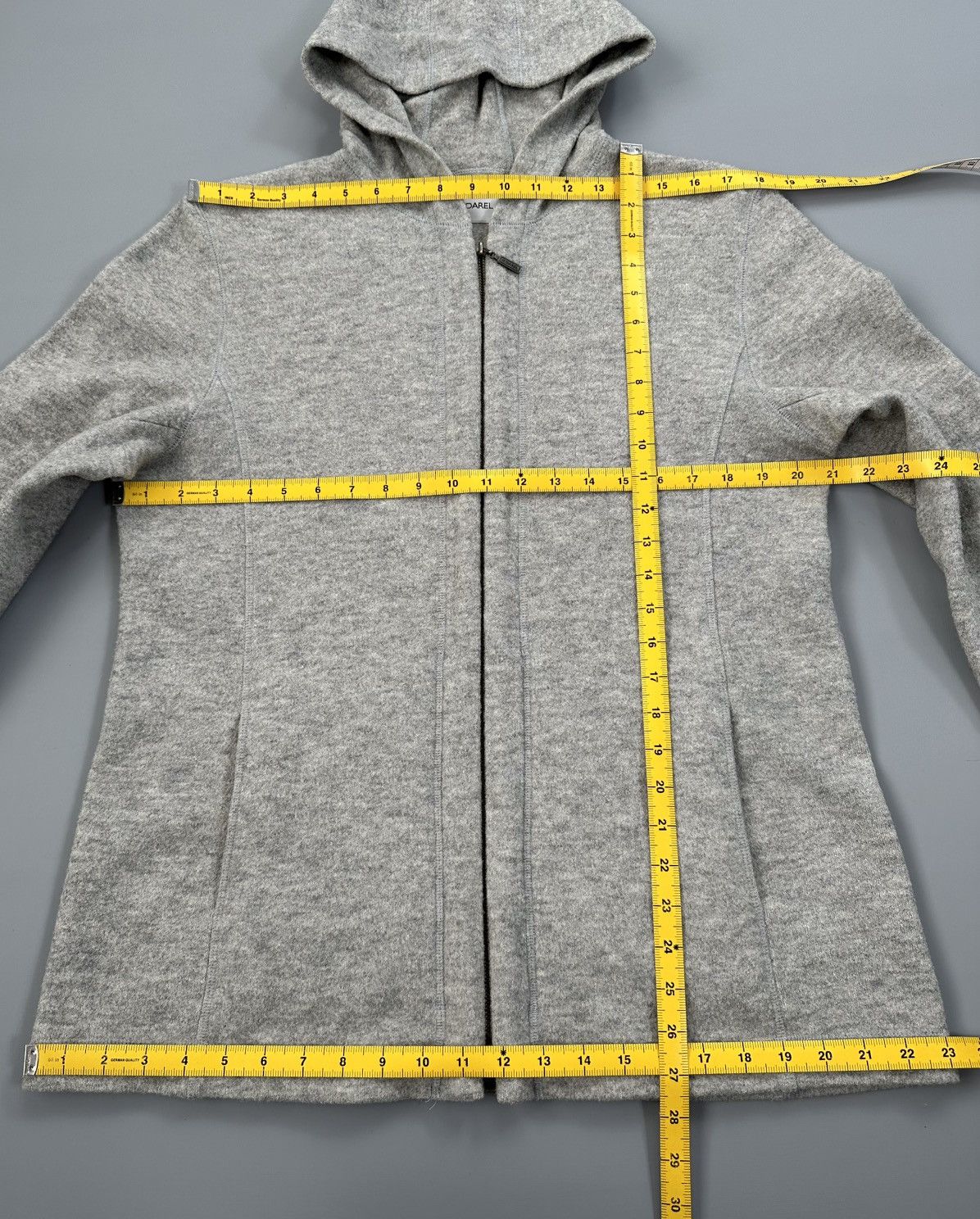 Gerard Darel Gerard Darel Wool Zipper Flatlock Coverstitch Jackets Size L / US 10 / IT 46 - 14 Thumbnail