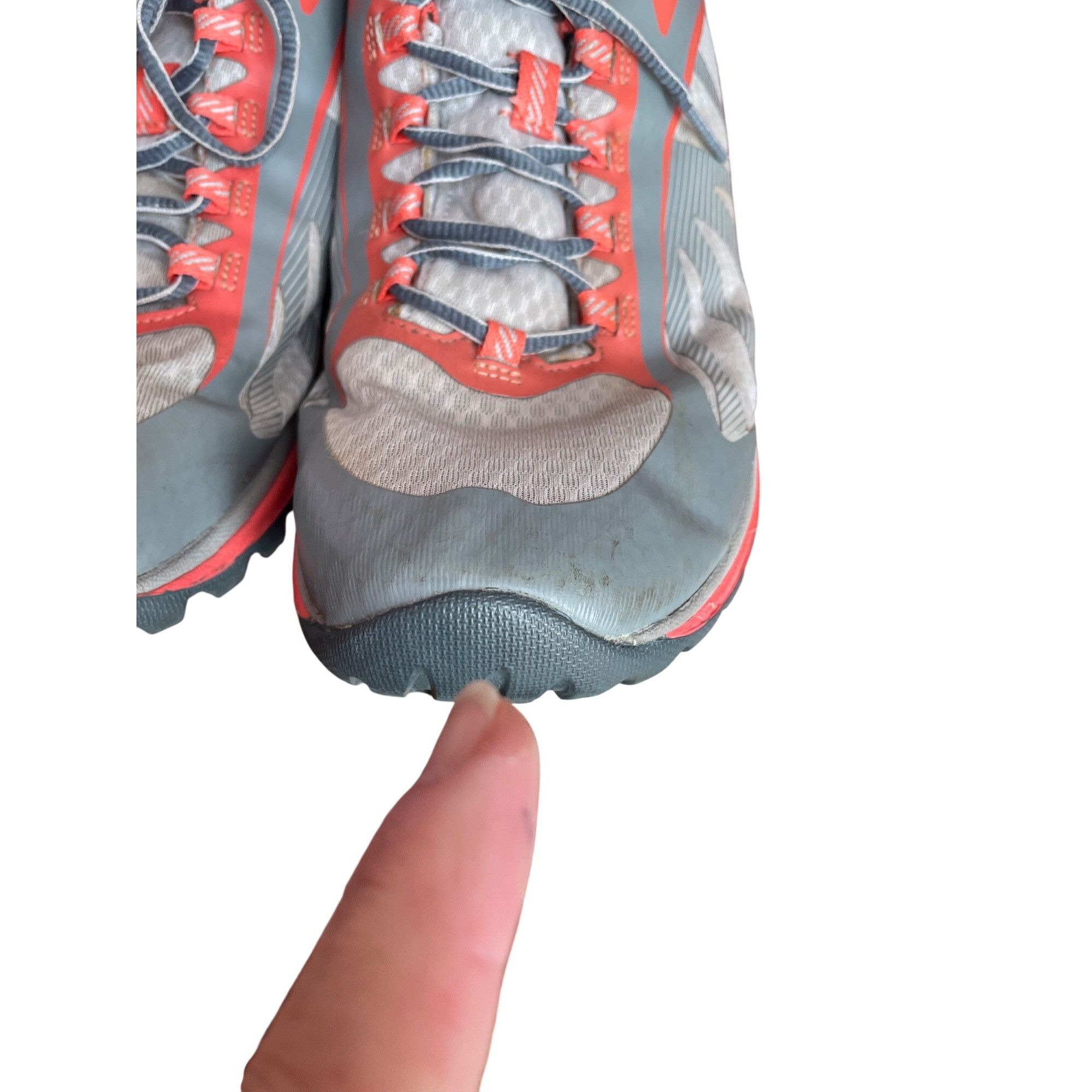 Merrell Merrell Vibram wms coral gray hiking walking sneakers sz 11 Size US 11 / IT 41 - 13 Thumbnail