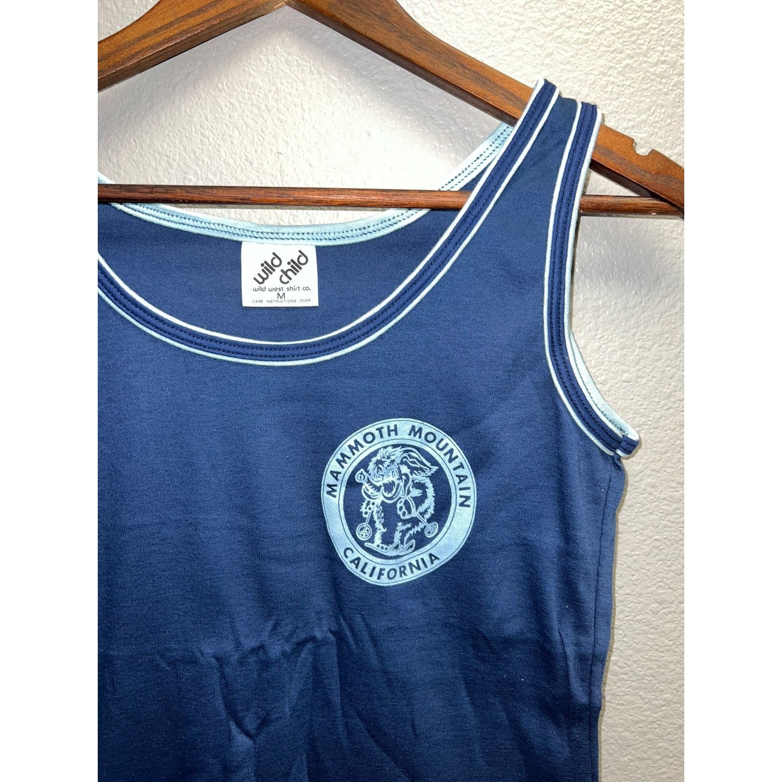Vintage Vintage Womens Ski Shirt Tank Top Mammoth Mountain Skiing M Size M / US 6-8 / IT 42-44 - 2 Thumbnail