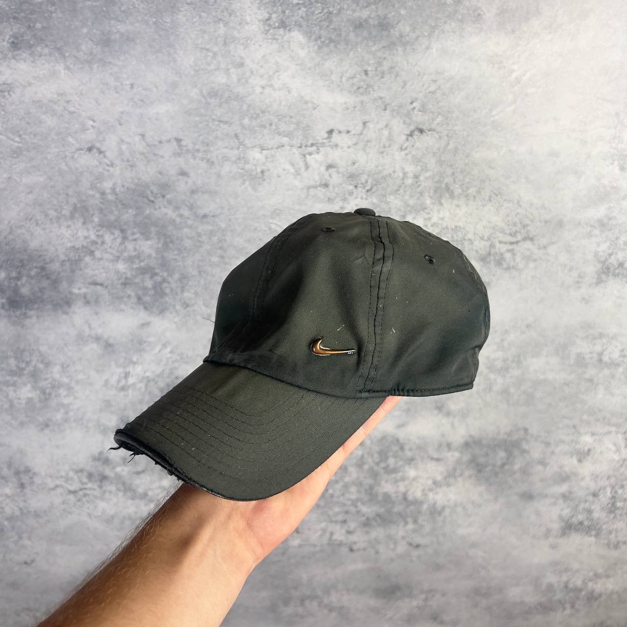Nike Nike Distressed Cap Men's One Size Polyester Black Y2K Size ONE SIZE - 1 Thumbnail