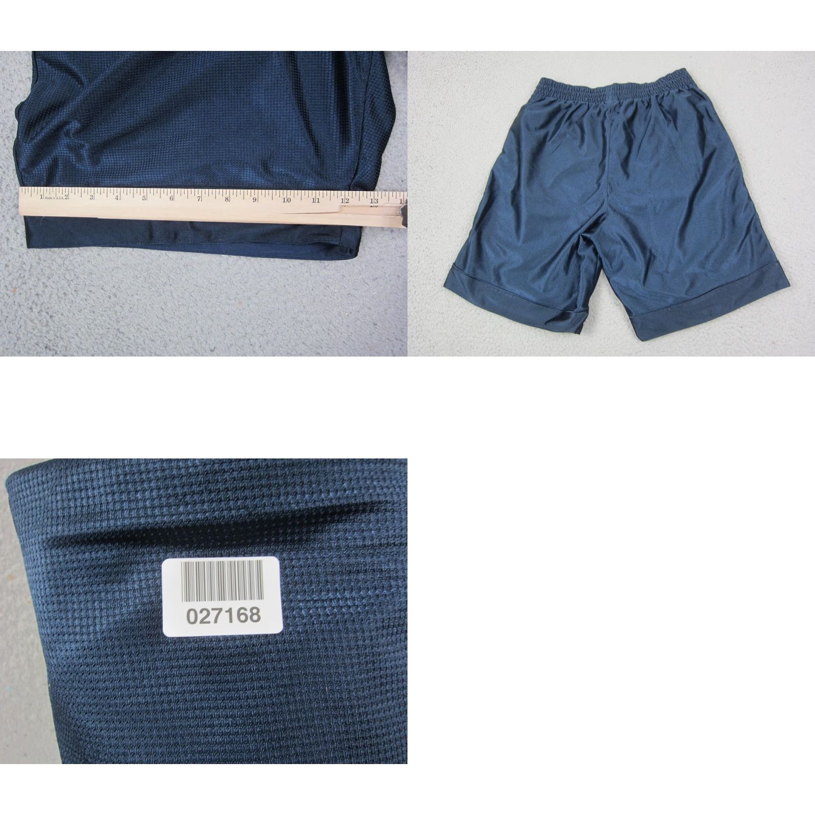 Nike VINTAGE Nike Shorts Mens L Blue Basketball Gym Training 90s Nike Shorts Mens L Blue Basketball 90s Size US 33 - 8 Thumbnail