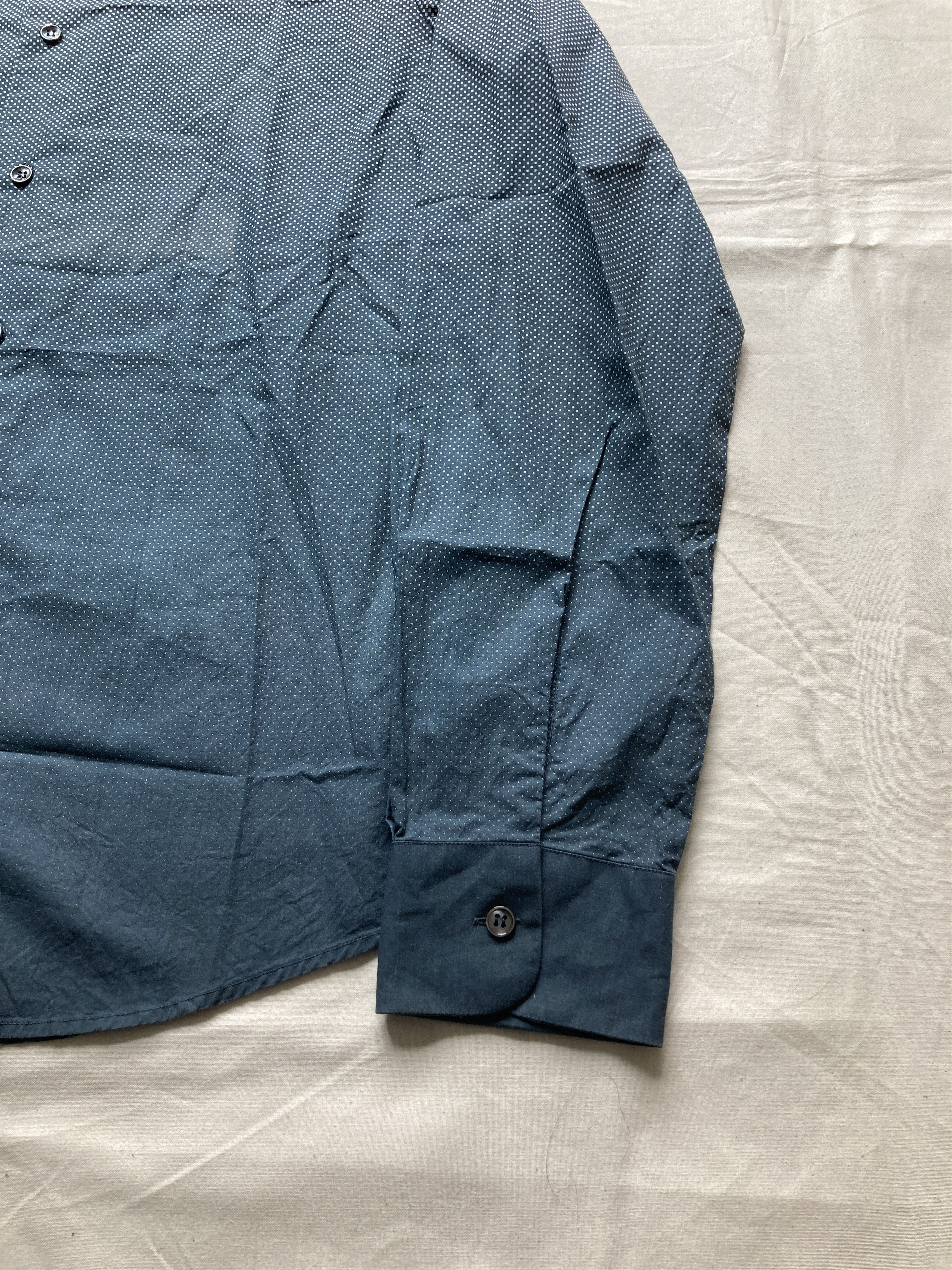 Maison Margiela SS2008 Gradient Dotted Button Up Shirt Size US M / EU 48-50 / 2 - 3 Thumbnail