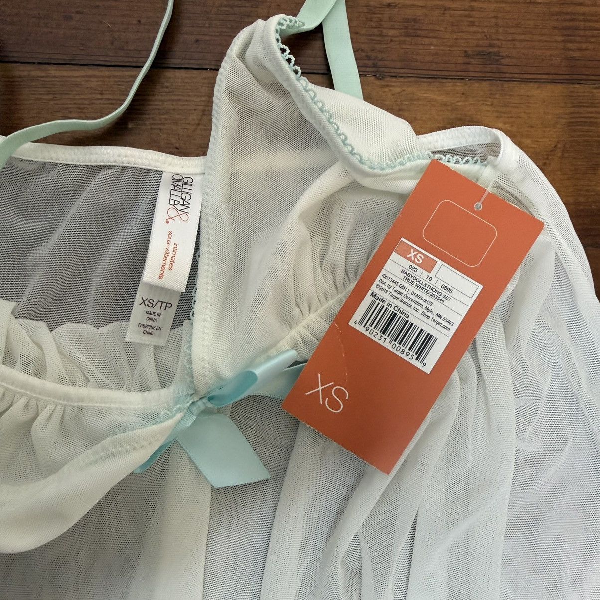 Other gillian omalley white mesh babydoll teddy lingerie tank Size XS / US 0-2 / IT 36-38 - 4 Thumbnail