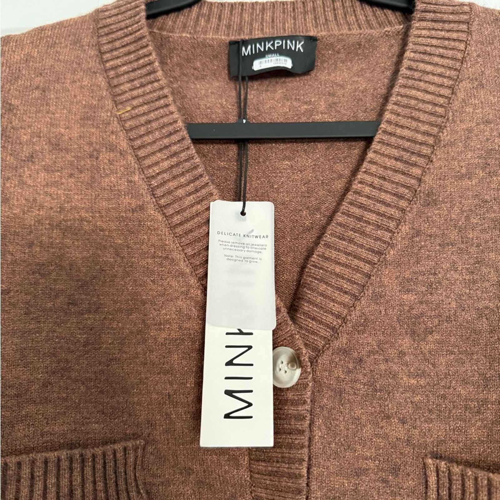 MINKPINK NEW MinkPink Mithra Cardigan - Copper - Small - $119 Size S / US 4 / IT 40 - 8 Thumbnail