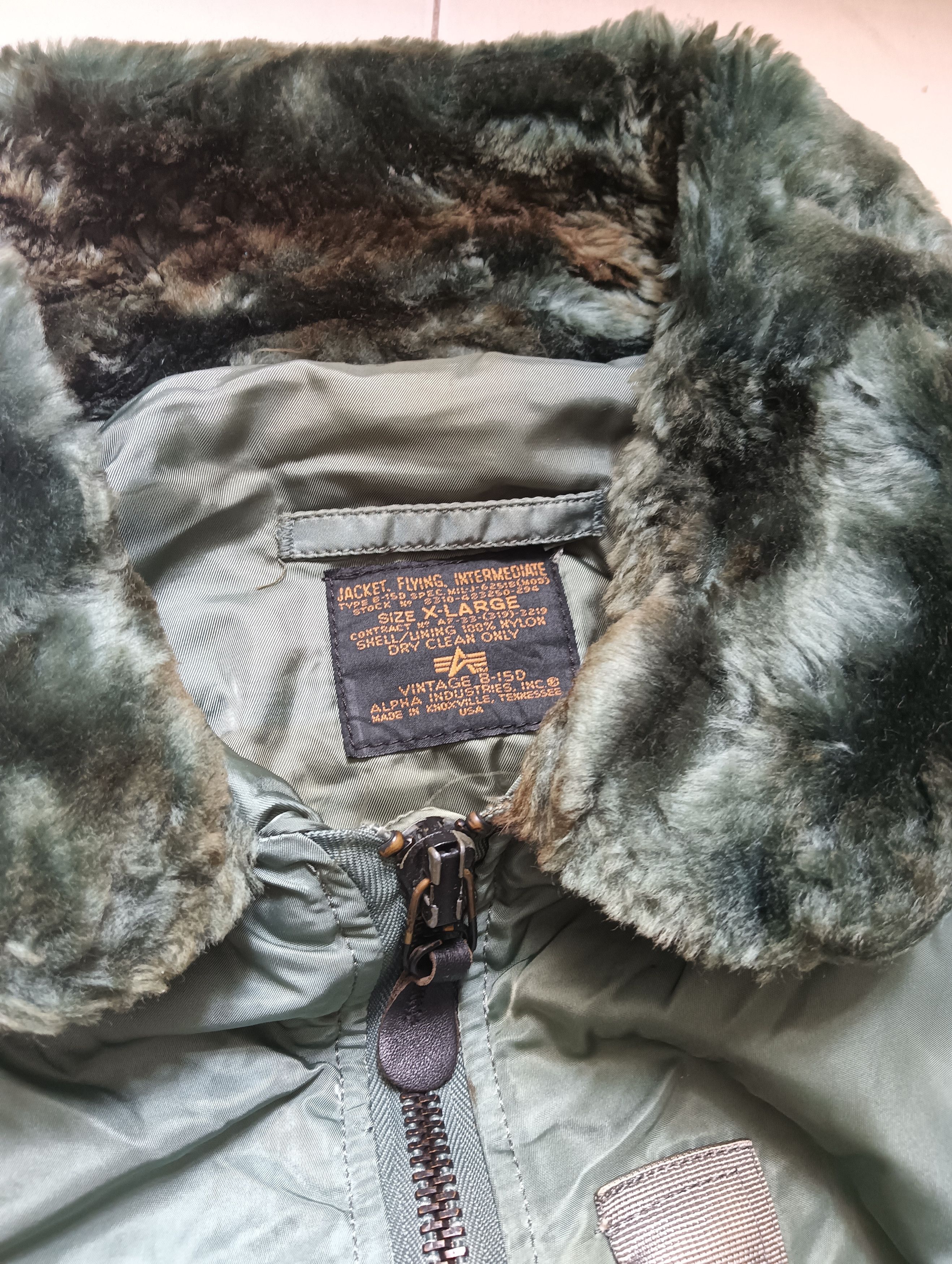 Alpha Industries Military Bomber CW55P, B-15D and Parka Size US XL / EU 56 / 4 - 5 Thumbnail