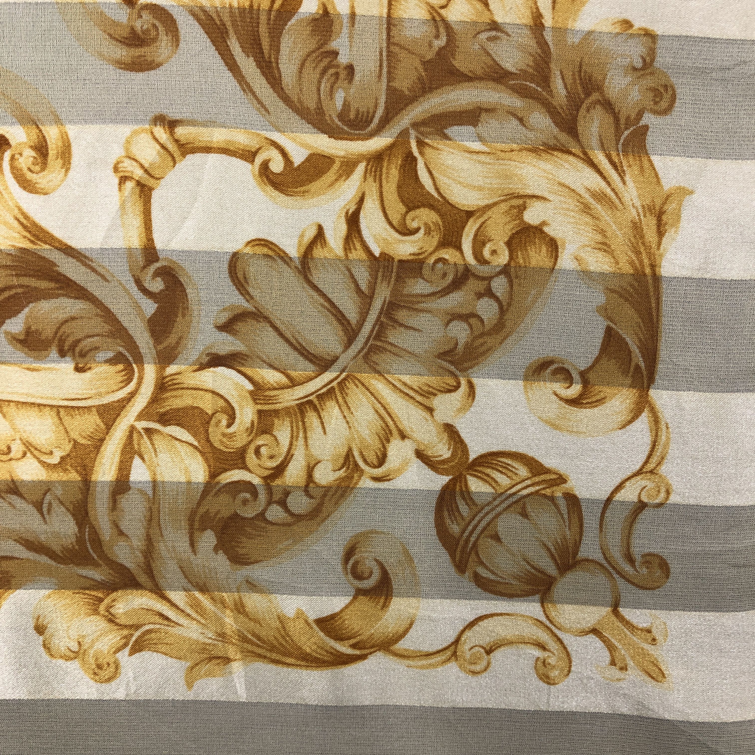 Other × Vintage Vintage SILK Scarf Twill Stole Wraps Scarves Size ONE SIZE - 7 Thumbnail