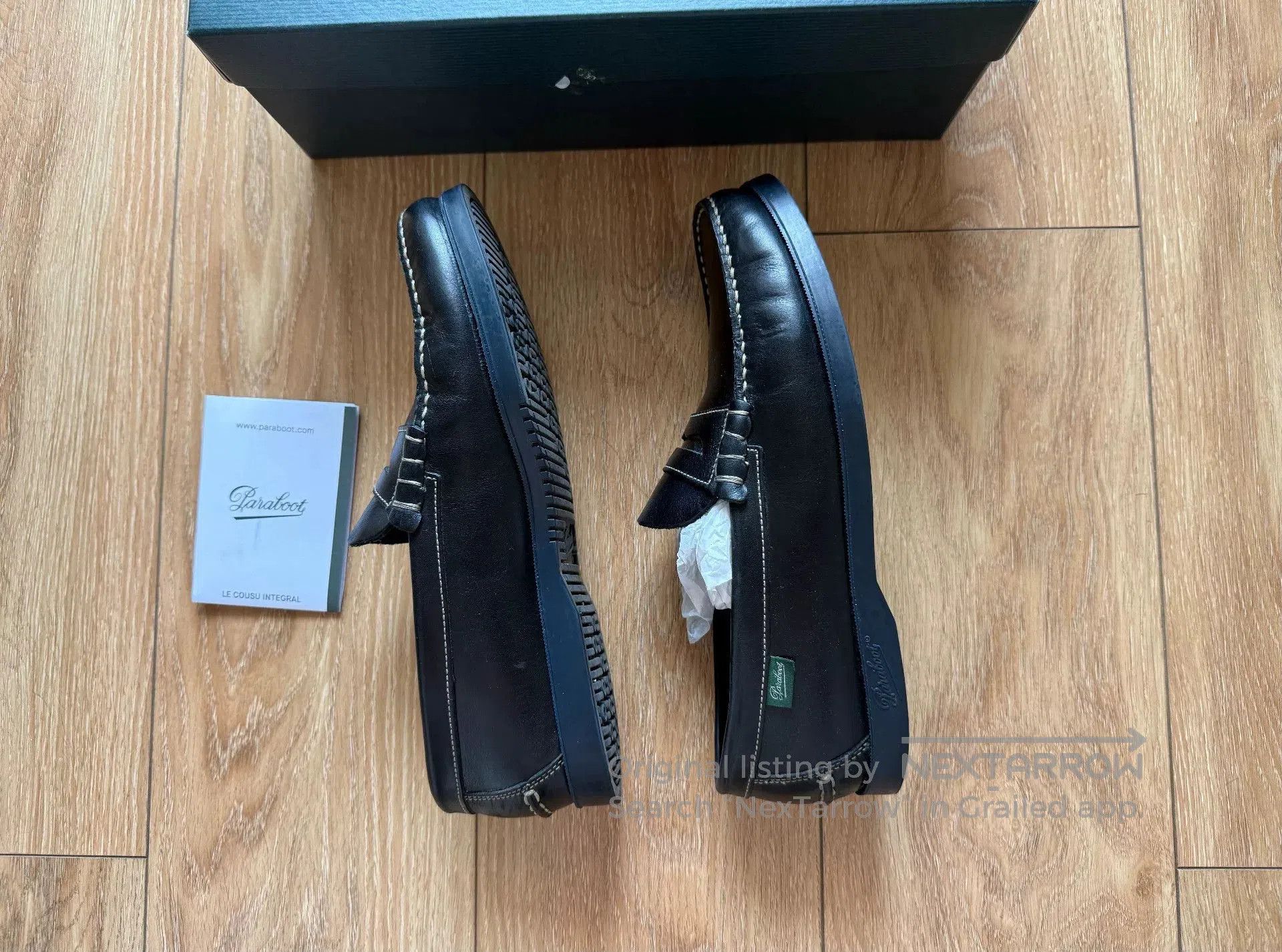 Paraboot Paraboot Coraux Marine Loafers. Size US 9 / EU 42 - 3 Thumbnail