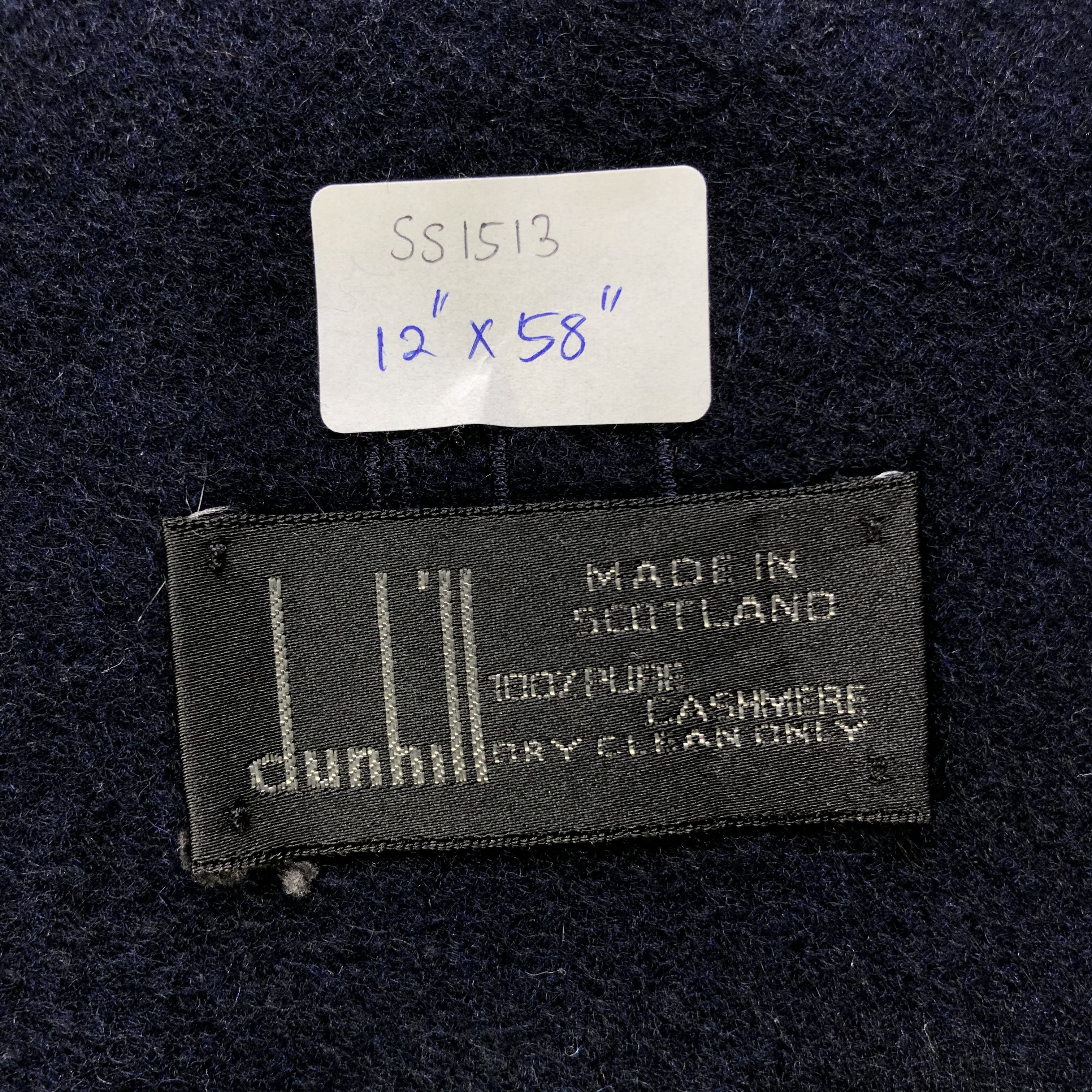Alfred Dunhill Alfred Dunhill Puure Cashmere Scarf / Muffler / Neckwear Size ONE SIZE - 7 Thumbnail