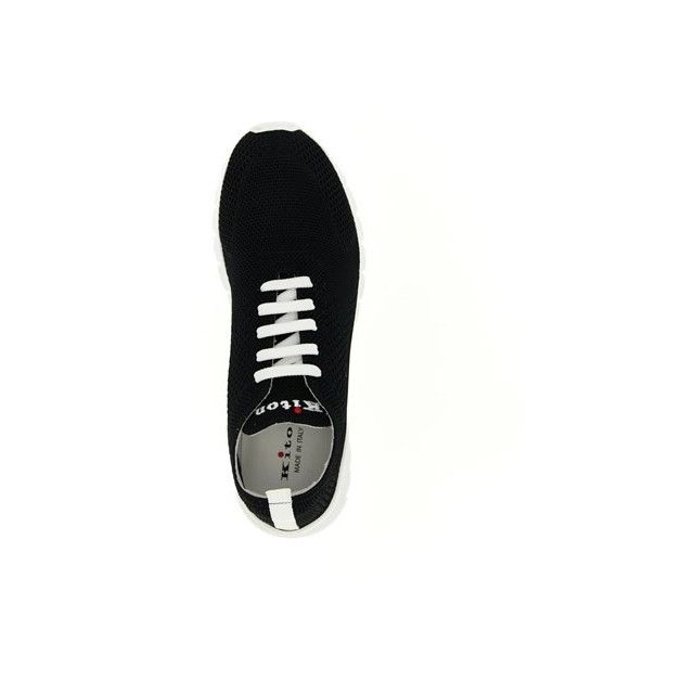 Kiton KITON Fits Black Sneakers New & Authentic (Men's size:8;) Size US 8 / EU 41 - 4 Thumbnail