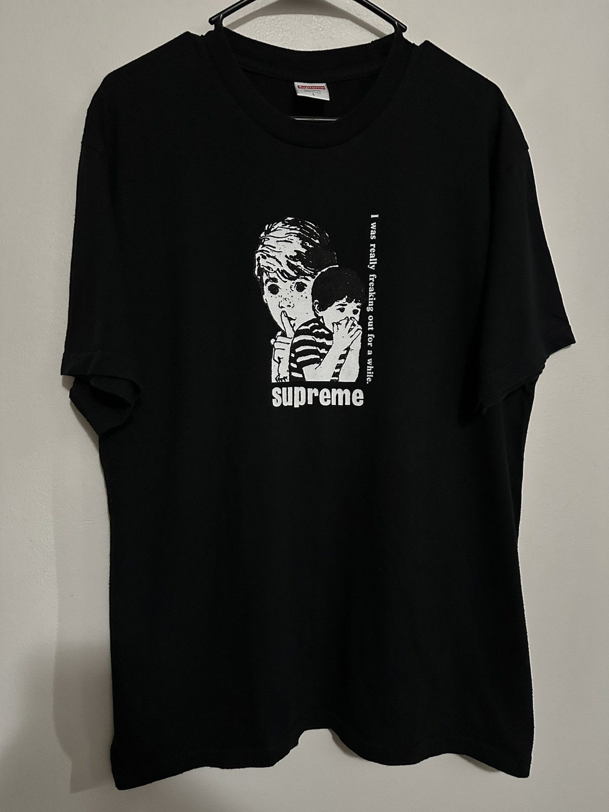 Supreme Supreme Freaking Out Tee Size US L / EU 52-54 / 3 - 1 Thumbnail