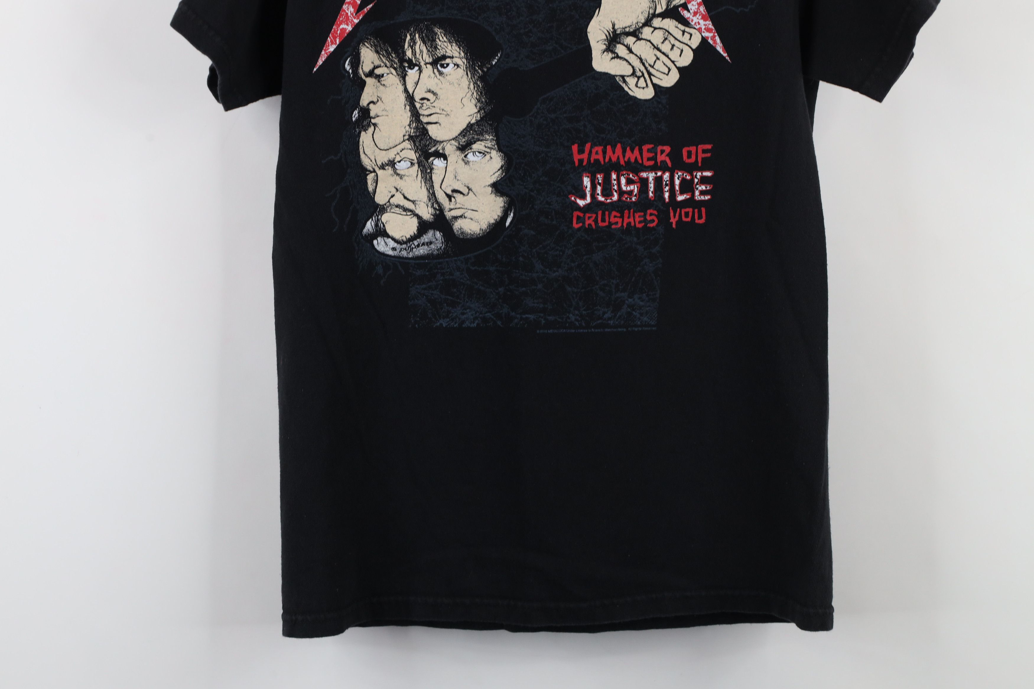 Vintage Vintage Y2K 2016 For All Metallica Band T-Shirt Black Size US S / EU 44-46 / 1 - 15 Thumbnail