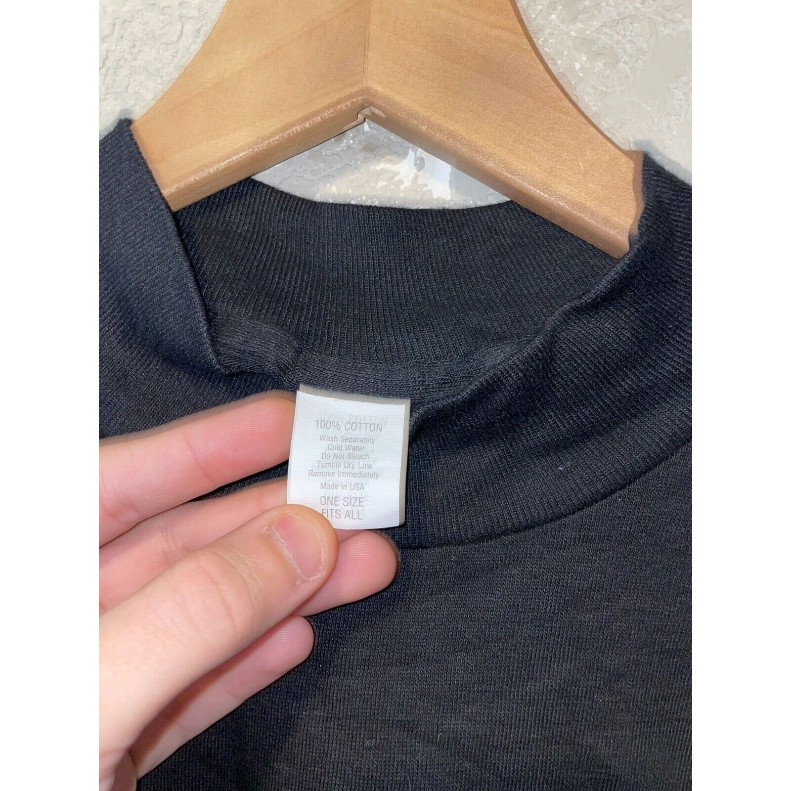 Vintage Womens Vintage Upper Michigan Shirt Tee Top Crop 90s Size L / US 10 / IT 46 - 7 Thumbnail