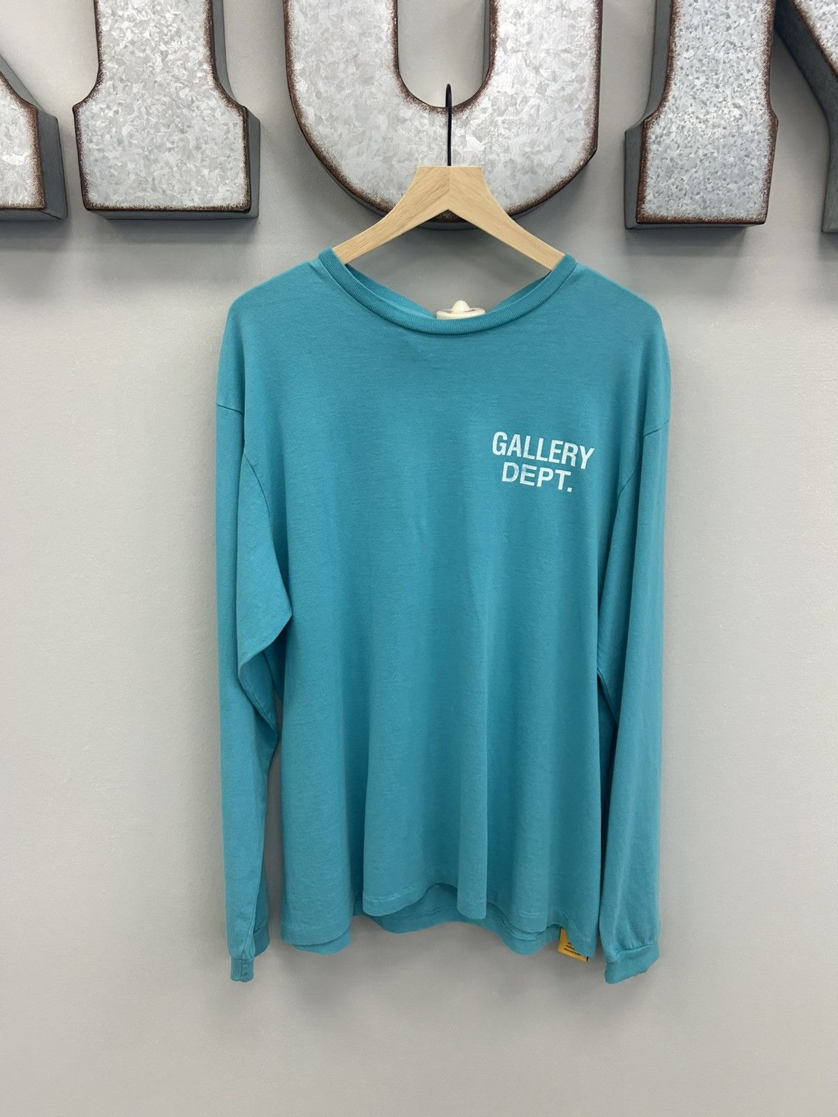 Gallery Dept. Gallery Department Souvenir Longsleeve T-Shirt Teal Size US L / EU 52-54 / 3 - 3 Thumbnail