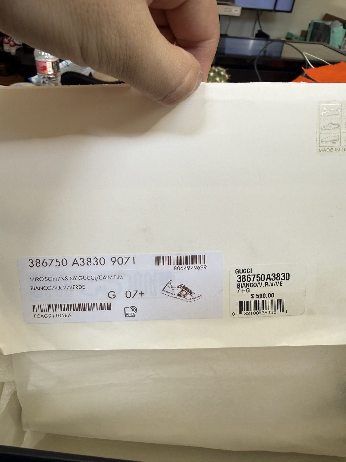 Gucci Gucci Ace Sneaker Classic Size US 8 / EU 41 - 7 Thumbnail