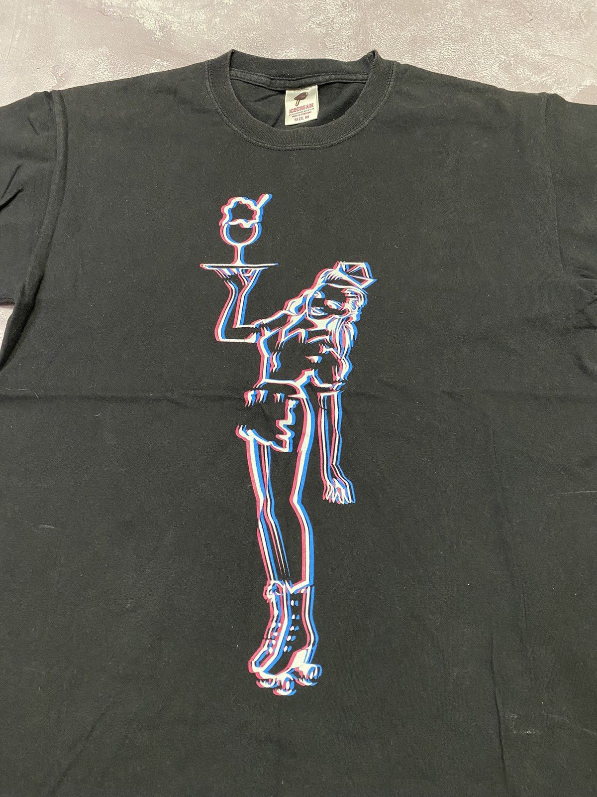 Billionaire Boys Club Vintage BBC Ice Cream 3D Printed Waitress Tee Y2K Opium Size US M / EU 48-50 / 2 - 3 Thumbnail