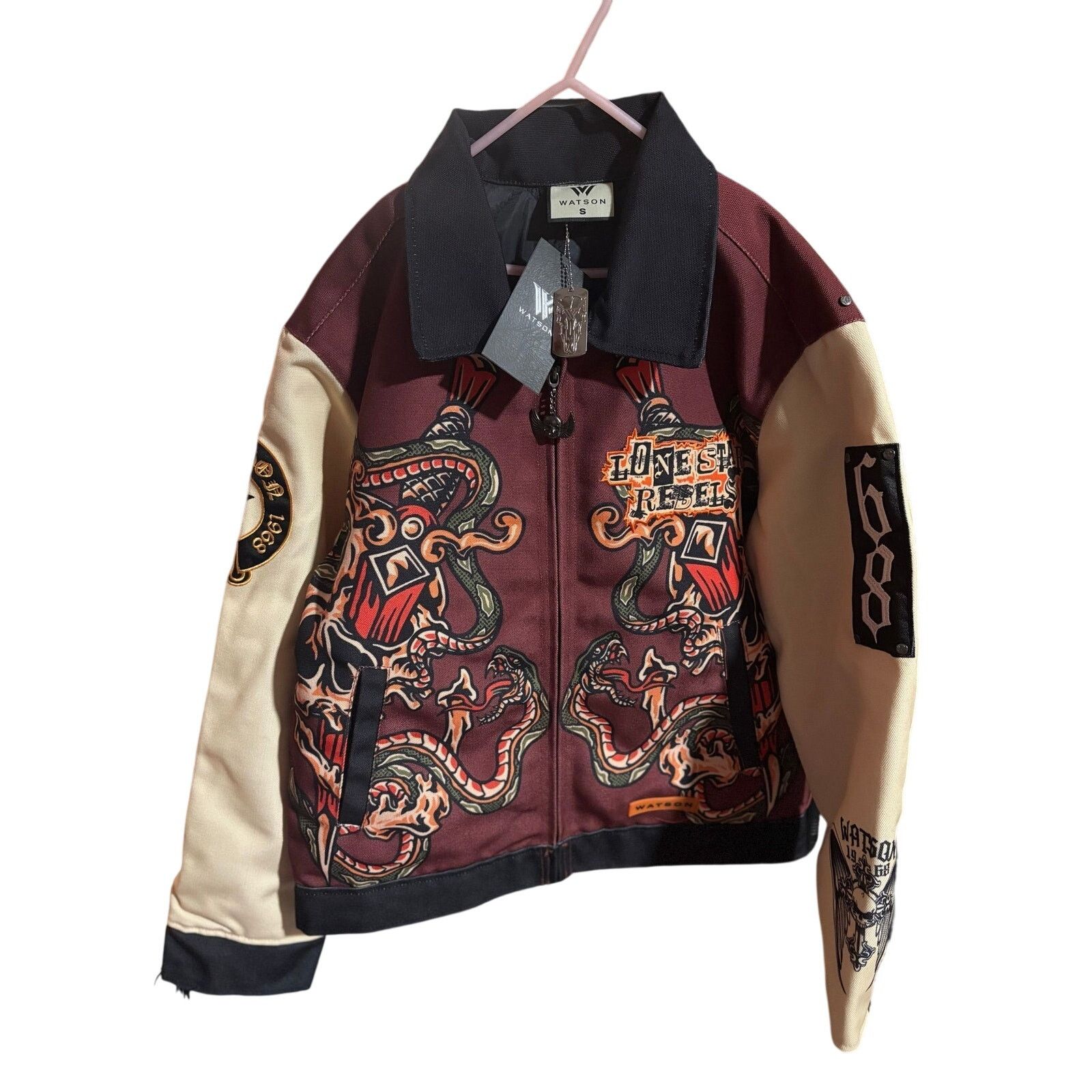 Other NWT SZ S - Watson Lonestar Rebels Fringe Jacket Size US S / EU 44-46 / 1 - 1 Thumbnail