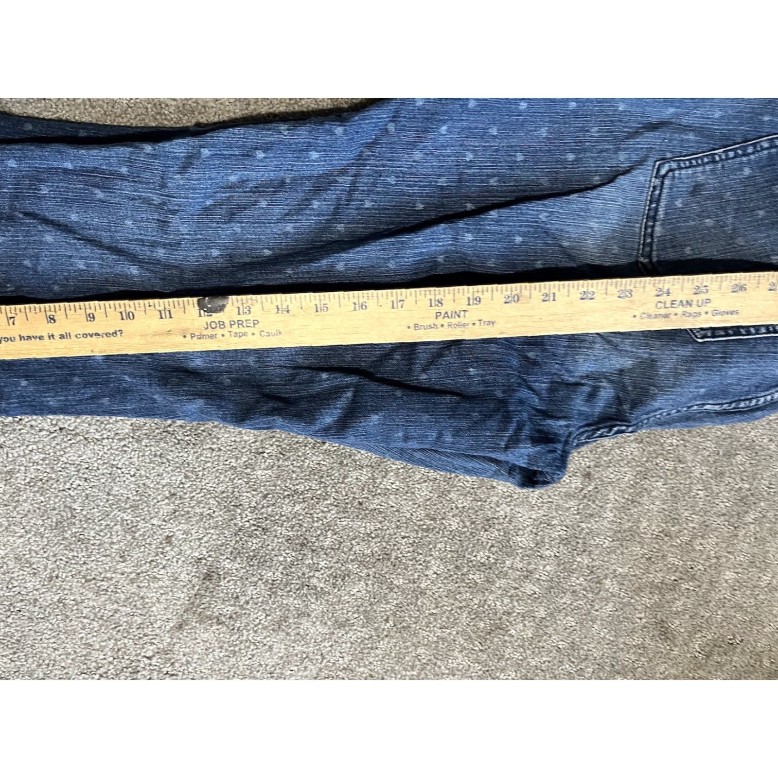 Torrid Torrid Jeans Size 16 Skinny Jegging Stretch Denim Polka Dots Print Size 38" / US 16 / IT 52 - 6 Thumbnail