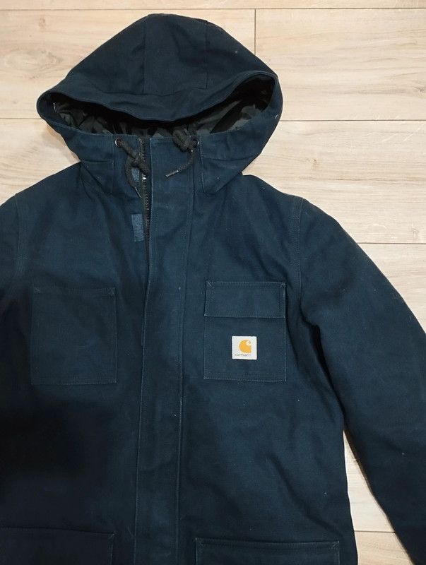 Carhartt Carhartt W Siberian Parka size S navy jacket coat Size US S / EU 44-46 / 1 - 2 Thumbnail