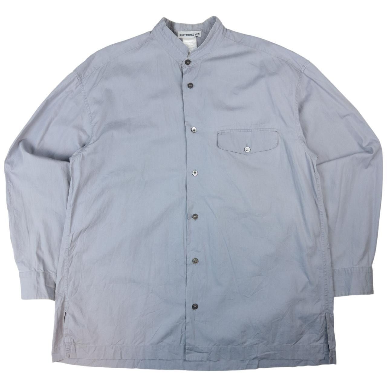 Issey Miyake Vintage Issey Miyake Long Sleeve Button Up Shirt Size L Size US L / EU 52-54 / 3 - 1 Thumbnail