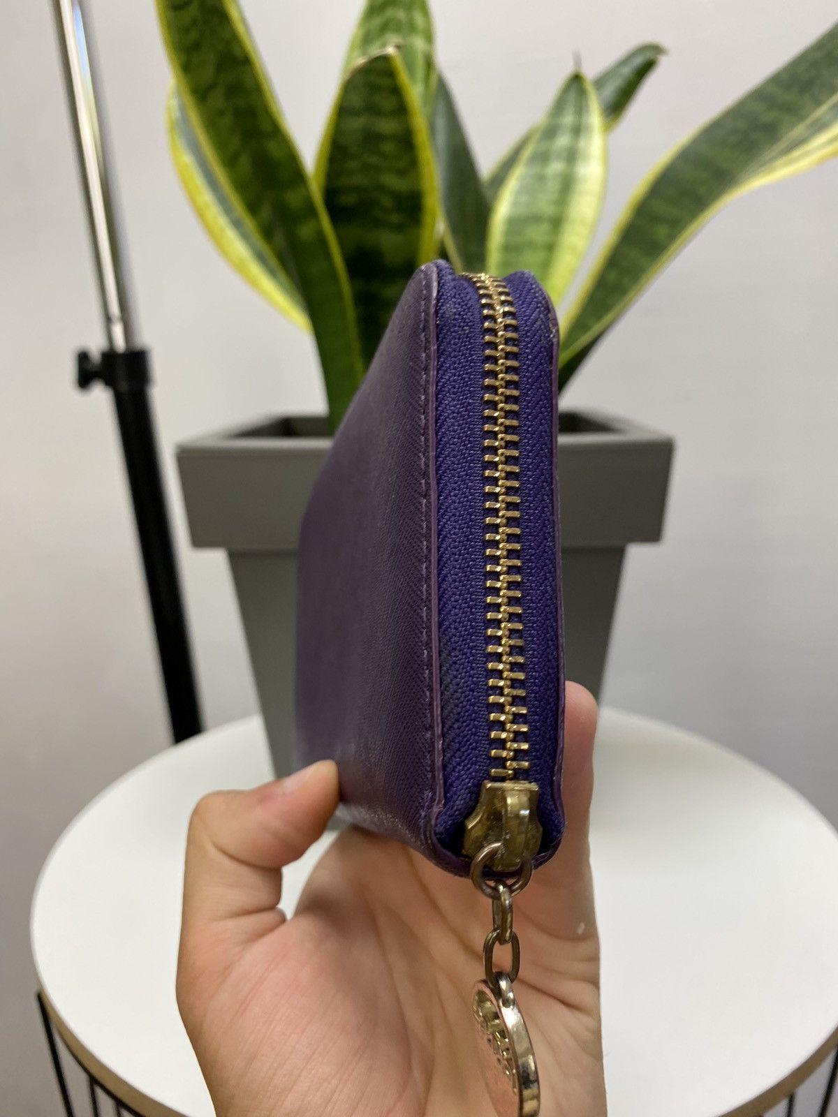 DKNY DKNY Women Purple Wallet Size ONE SIZE - 6 Thumbnail