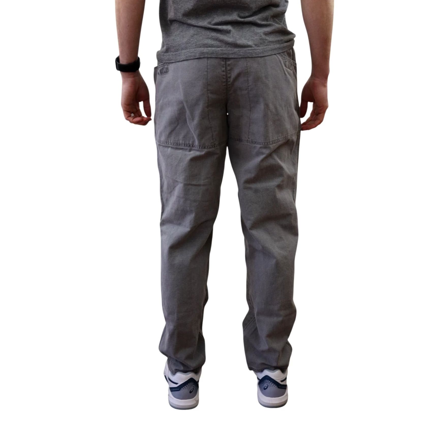 Patagonia VINTAGE Patagonia Stand Up Pants Mens 30 Gray Canvas Double Knee Work Denim Pants 30X32 Mens Jeans Denim Gray 80s 90s Styles Size US 30 / EU 46 - 6 Thumbnail