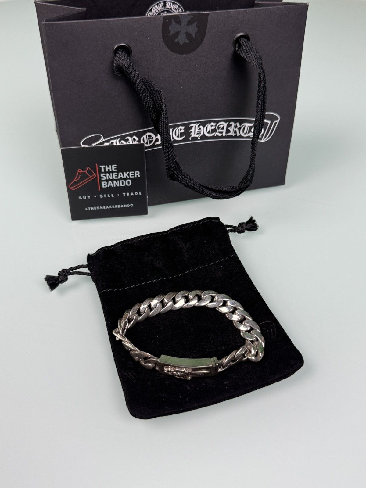 Chrome Hearts Chrome Hearts Small Dagger ID Bracelet 7in .925 Silver Size ONE SIZE - 2 Thumbnail