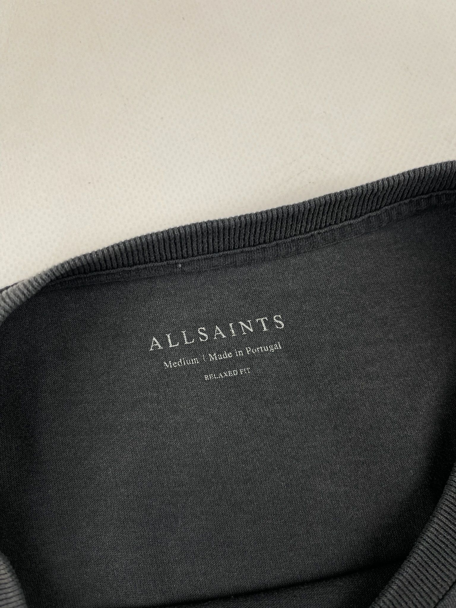 Allsaints Allsaints t shirt faded cotton big logo Size US M / EU 48-50 / 2 - 3 Thumbnail