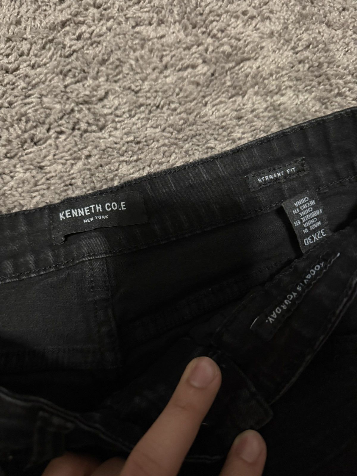 Kenneth Cole Kenneth Cole Black Jeans Size US 30 / EU 46 - 5 Thumbnail