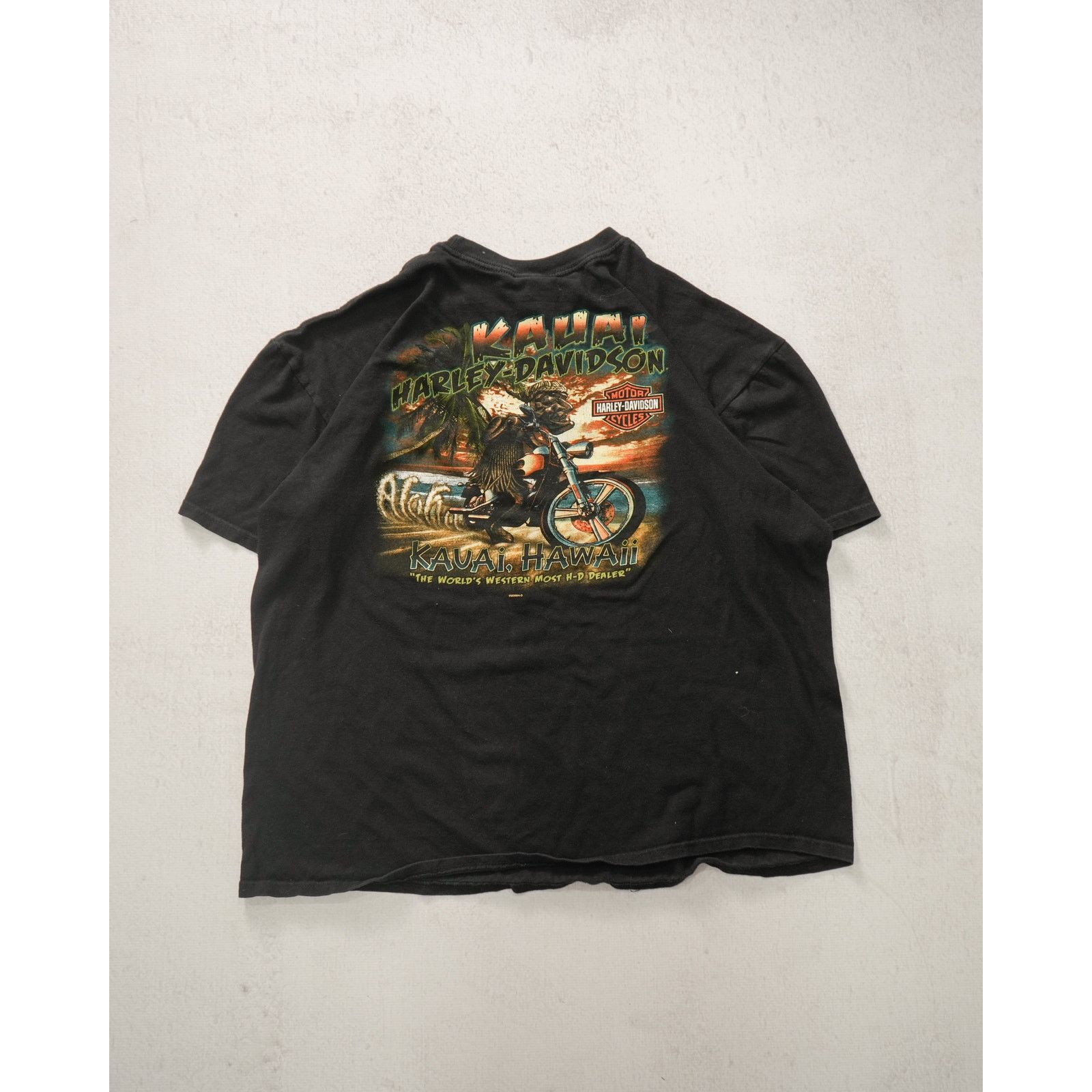 Harley Davidson Vintage 00s Harley Davidson Hawaii T-Shirt - Men's XL Size US XL / EU 56 / 4 - 2 Thumbnail