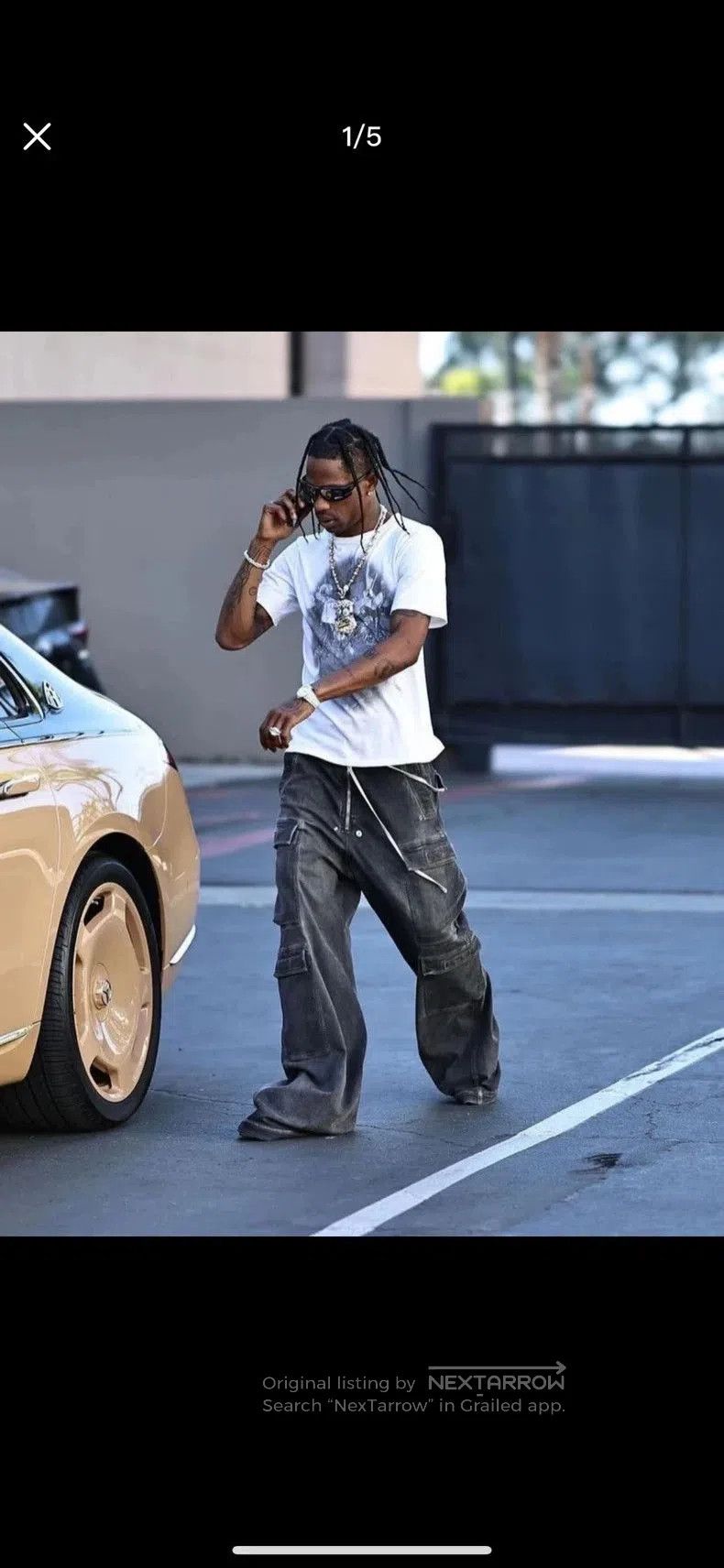 Rick Owens Rick Owens 23ss Belas Cargo Pants. Size US 42 / EU 58 - 5 Thumbnail