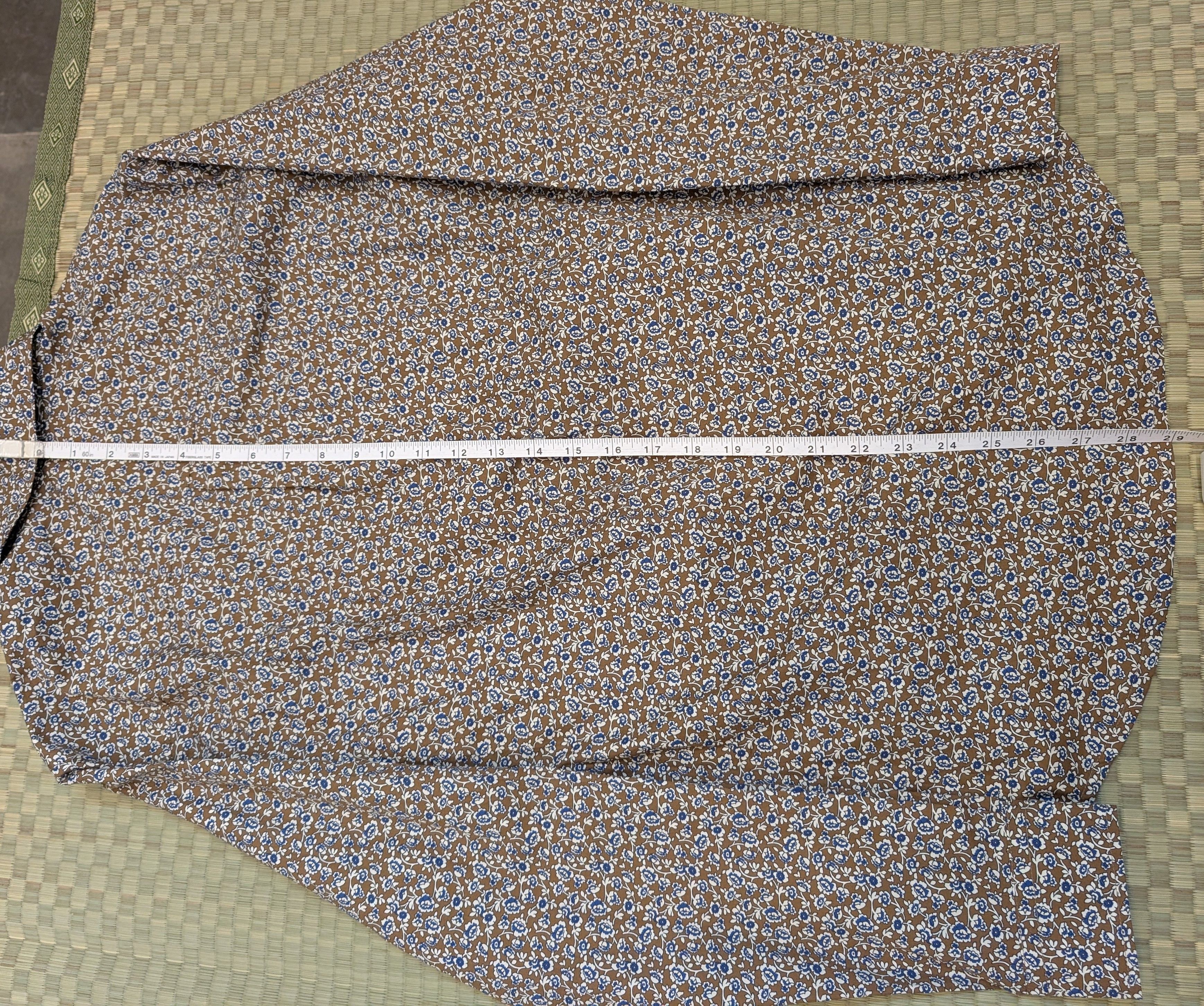 A.P.C. A.P.C. APC Clement Tiny Floral Button Up Shirt Size US S / EU 44-46 / 1 - 6 Thumbnail
