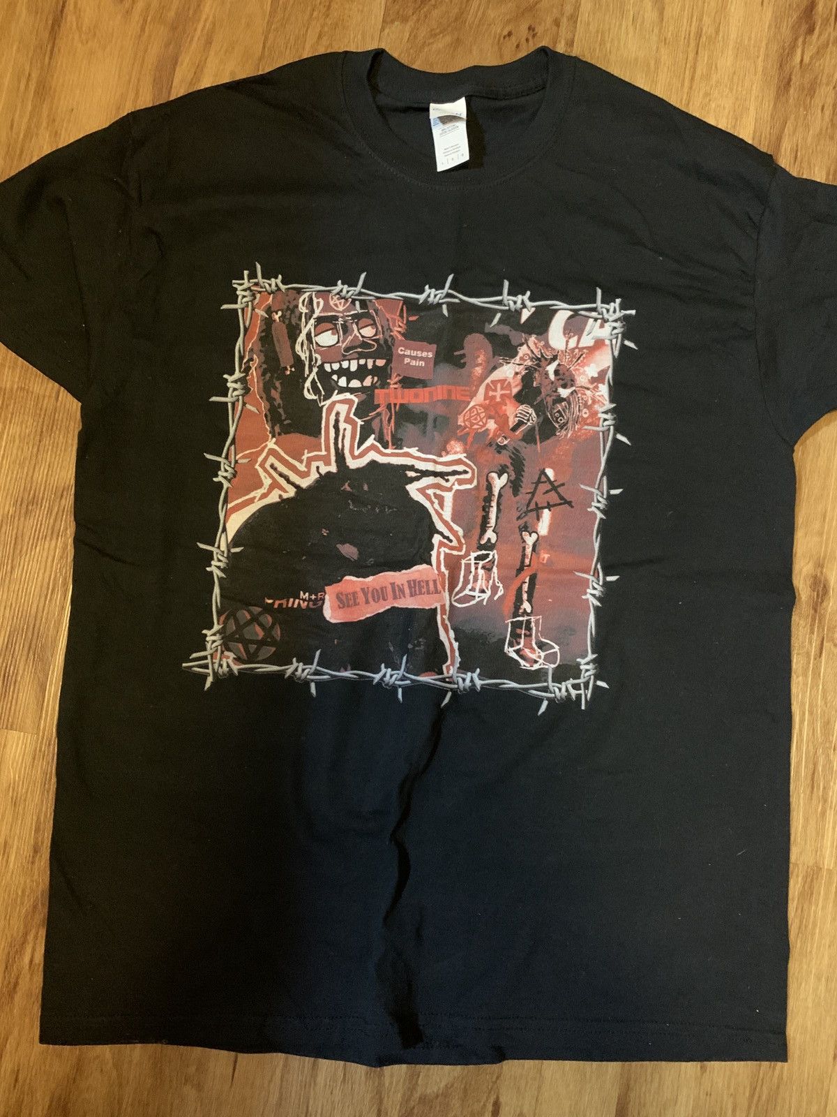 Other Travis Scott See You In Hell shirt Size US L / EU 52-54 / 3 - 1 Thumbnail