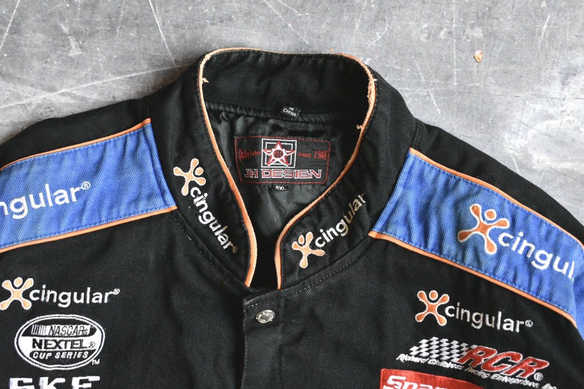 NASCAR × Vintage Vintage Y2K Cingular NASCAR Racing Jacket (XXXXL) Size US XXL / EU 58 / 5 - 5 Thumbnail
