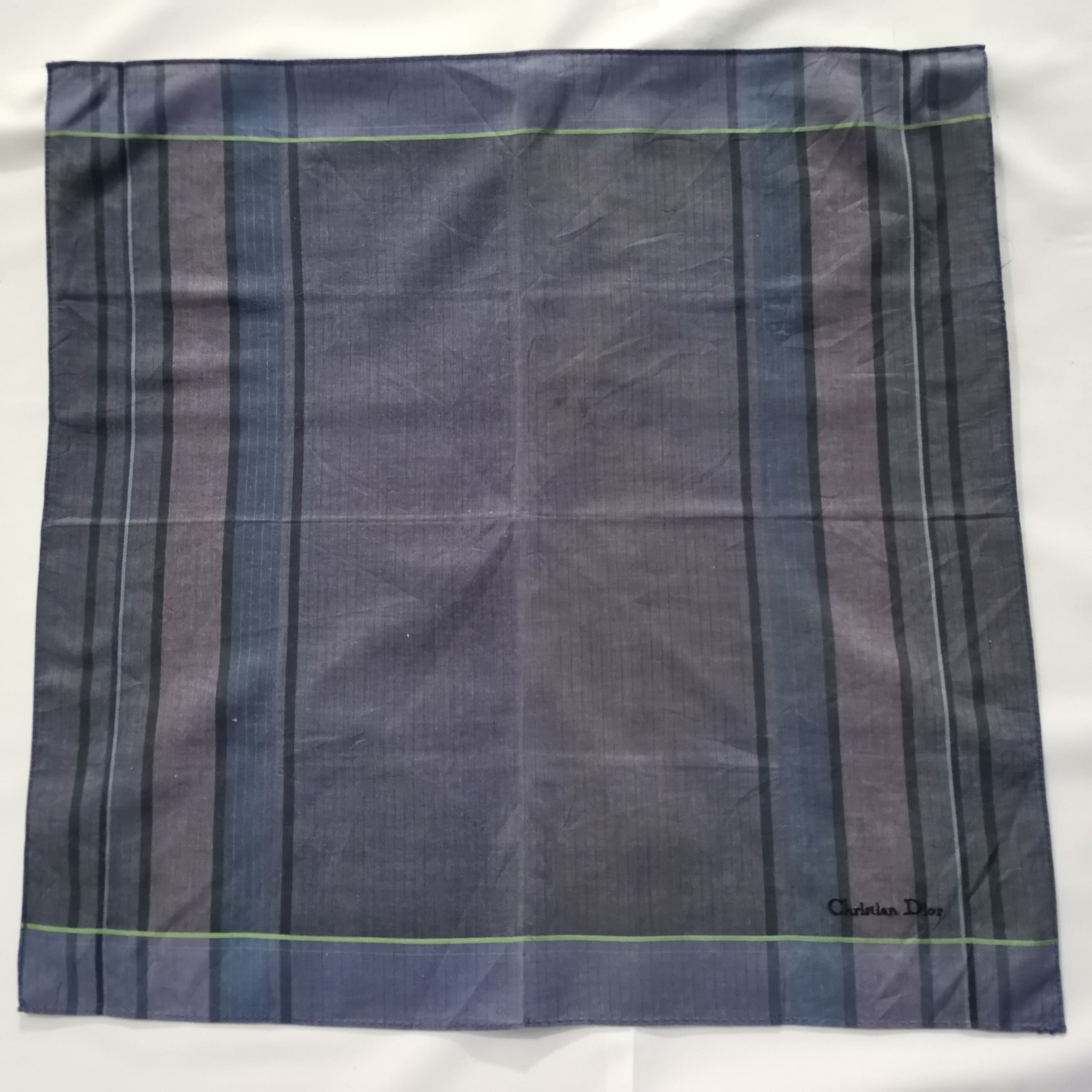 Christian Dior Monsieur CHRISTIAN DIOR HANDKERCHIEF/ NECKERCHIEF/ BANDANA/ SCARF Size ONE SIZE - 3 Thumbnail