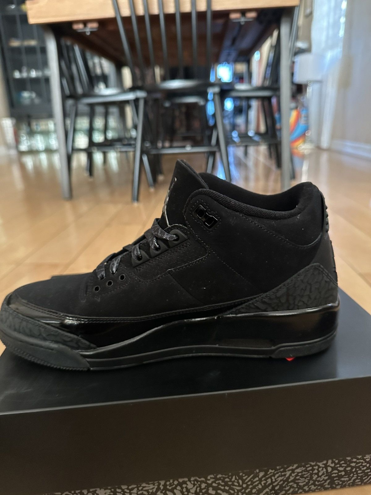 Jordan Brand Jordan 3 Black Cat Size US 10 / EU 43 - 2 Thumbnail