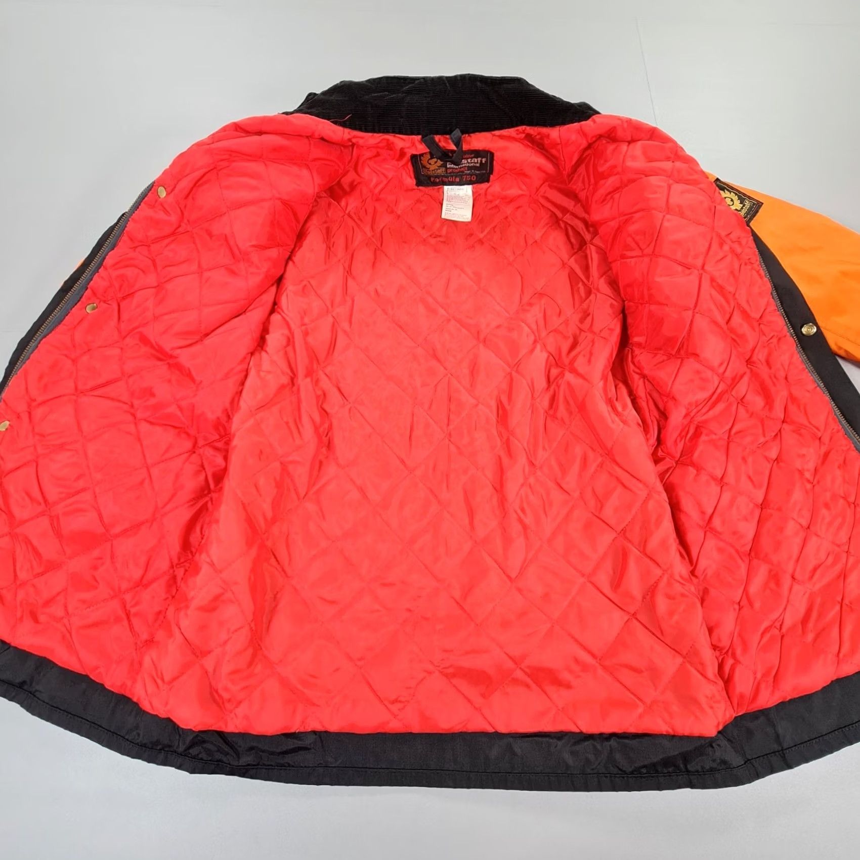Belstaff Belstaff Mens Jacket Small Black Orange Classic Trailmaster Formula 750 Belted Size US S / EU 44-46 / 1 - 7 Thumbnail