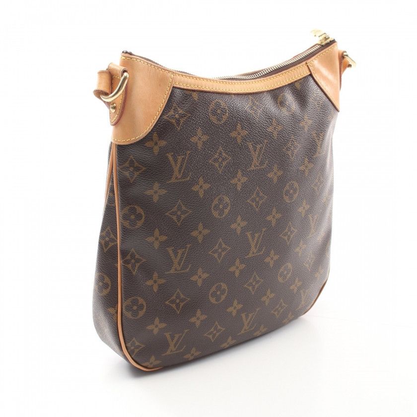 Louis Vuitton Odeon PM Monogram Shoulder Bag Brown