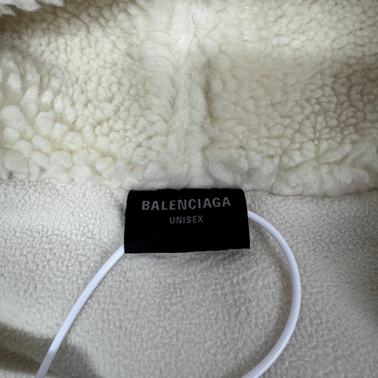 Balenciaga Balenciaga Teddy Cuff Logo Fleece Hooded Jacket Size 2 Mint Size US M / EU 48-50 / 2 - 7 Thumbnail