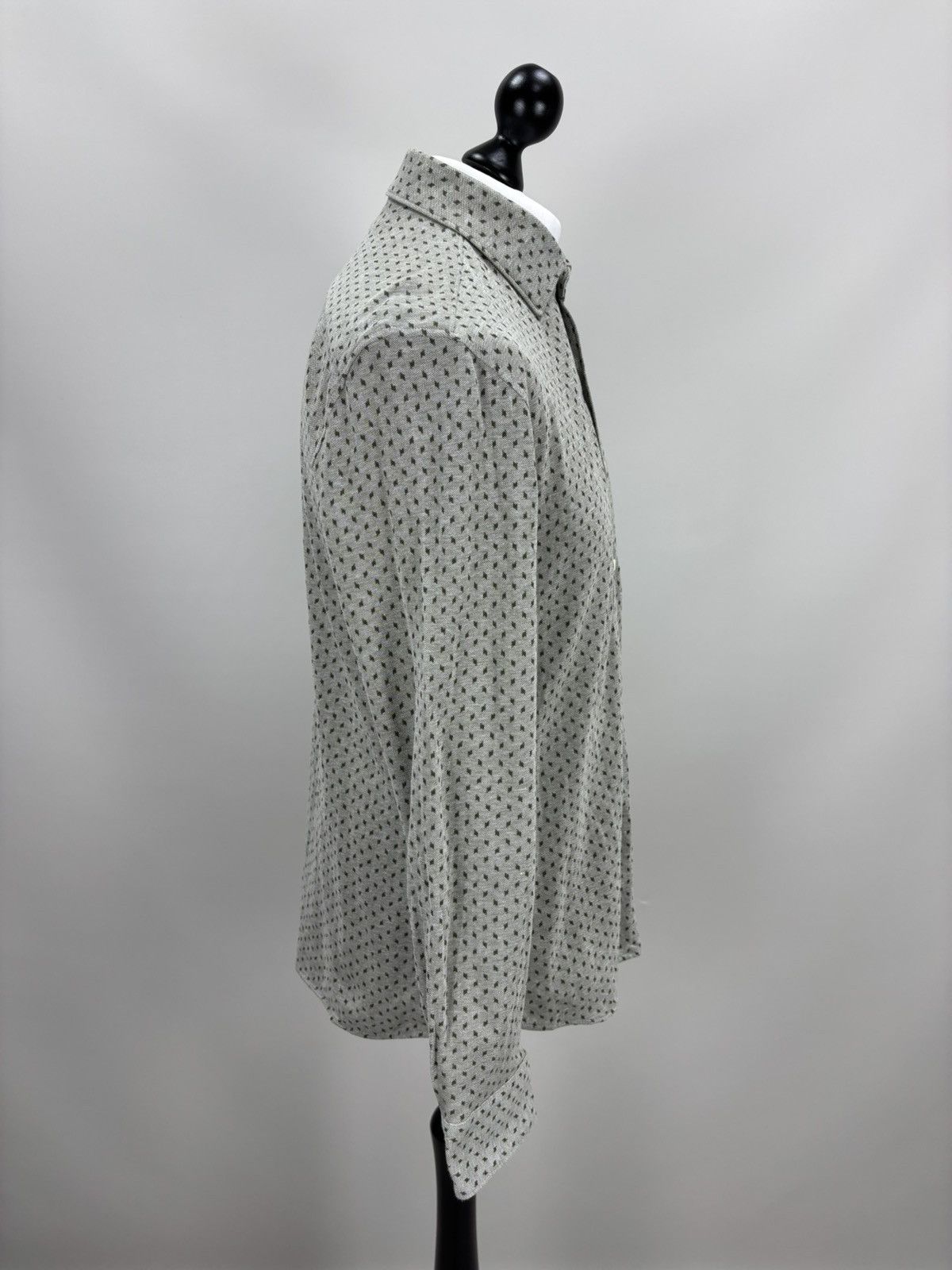 Hugo Boss Mens shirt BOSS Size L Color Gray Size US L / EU 52-54 / 3 - 5 Thumbnail