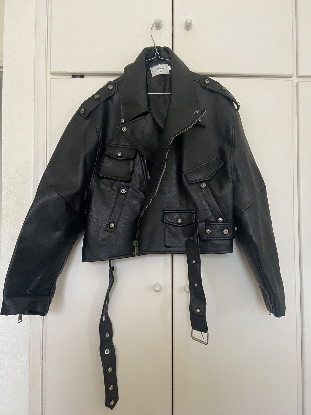 Japanese Brand Korean style Oversized faux leather jacket Size US M / EU 48-50 / 2 - 10 Thumbnail