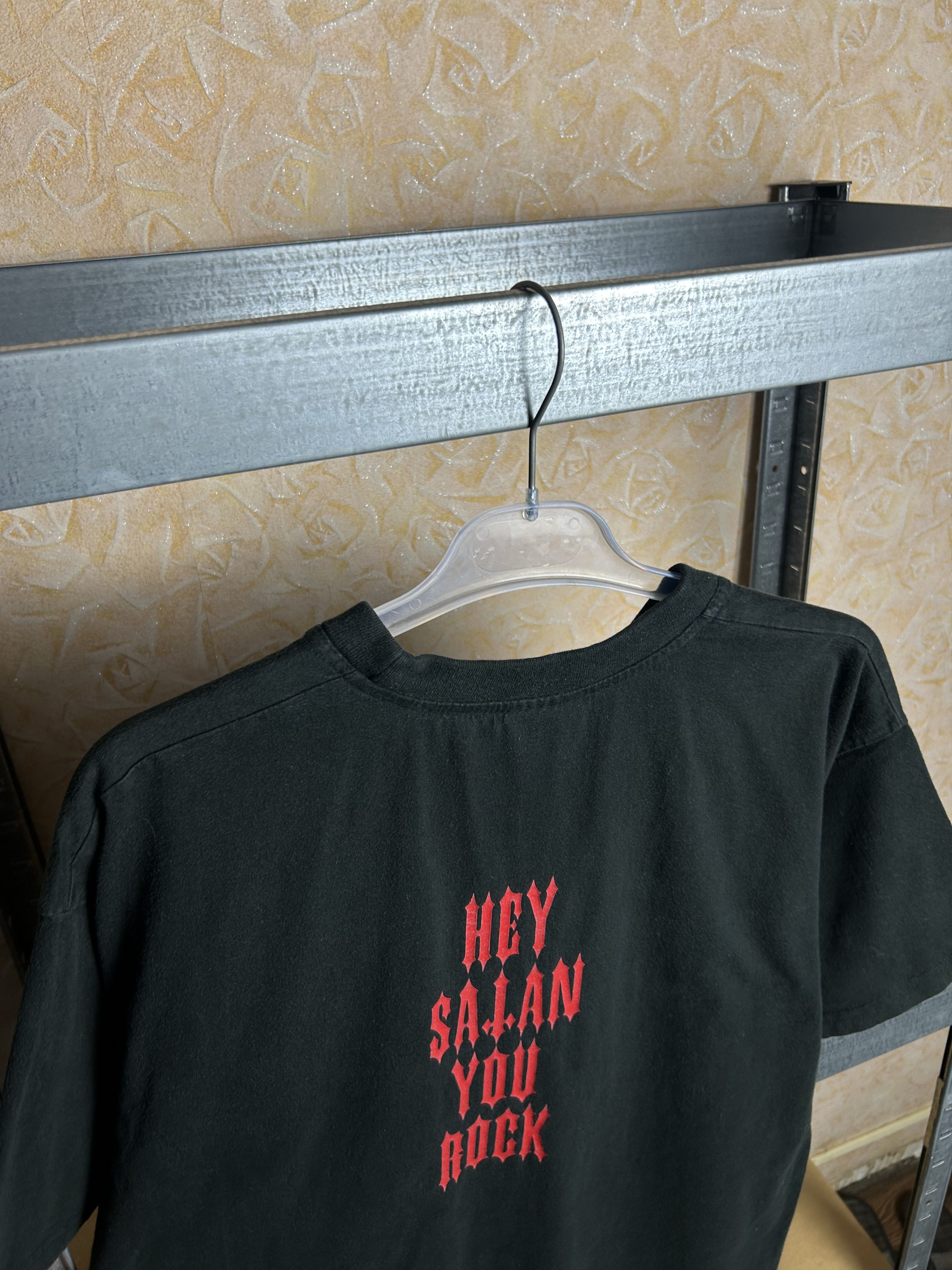 Band Tees Vintage 2000s Therapy? Hey Satan Your Rock Band T-shirt Size US L / EU 52-54 / 3 - 14 Thumbnail