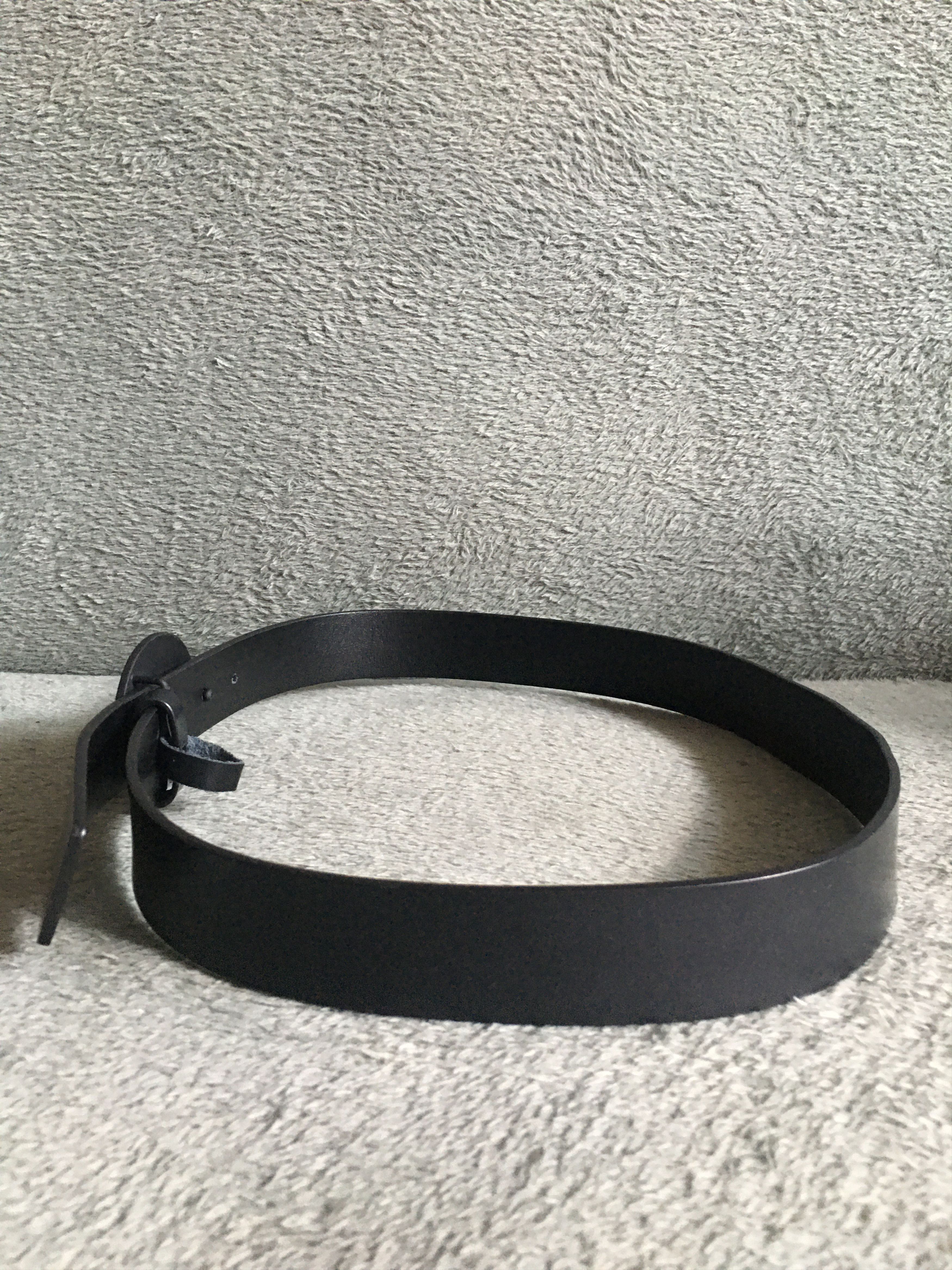 Versus Versace Versace Versus Tonal Round Lion Belt Black Size 36/90 Size 36 - 8 Thumbnail