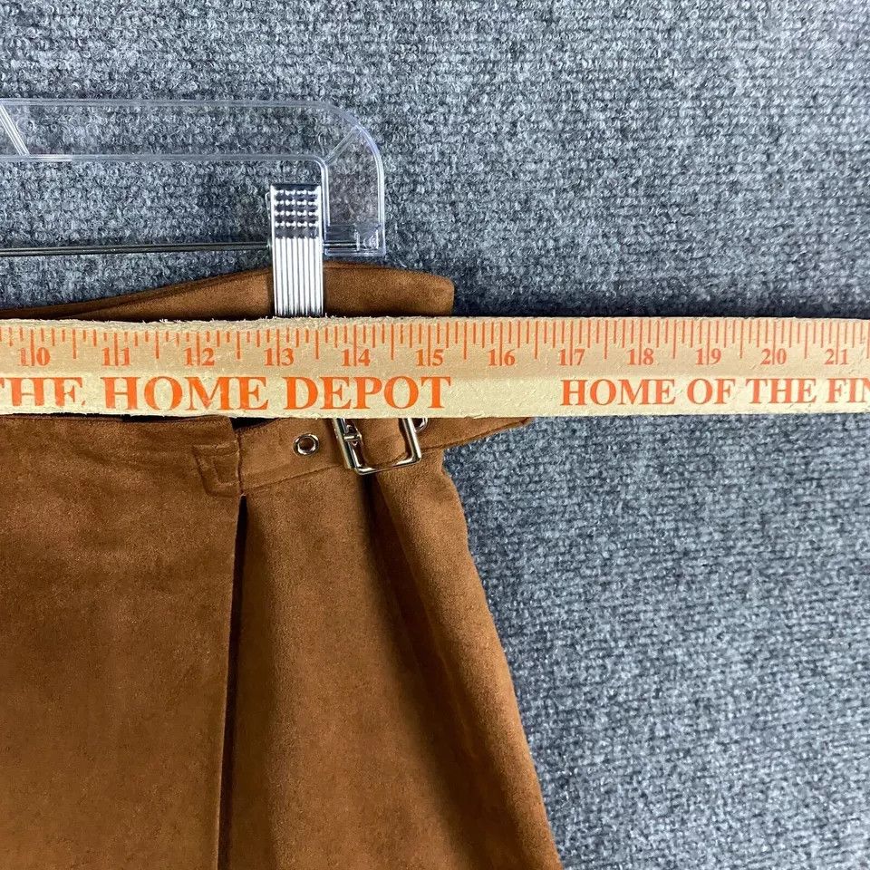 Banana Republic Banana Republic Skirt Size 10 Mini Suede Adults 30" Waist Size 32" / US 10 / IT 46 - 2 Thumbnail