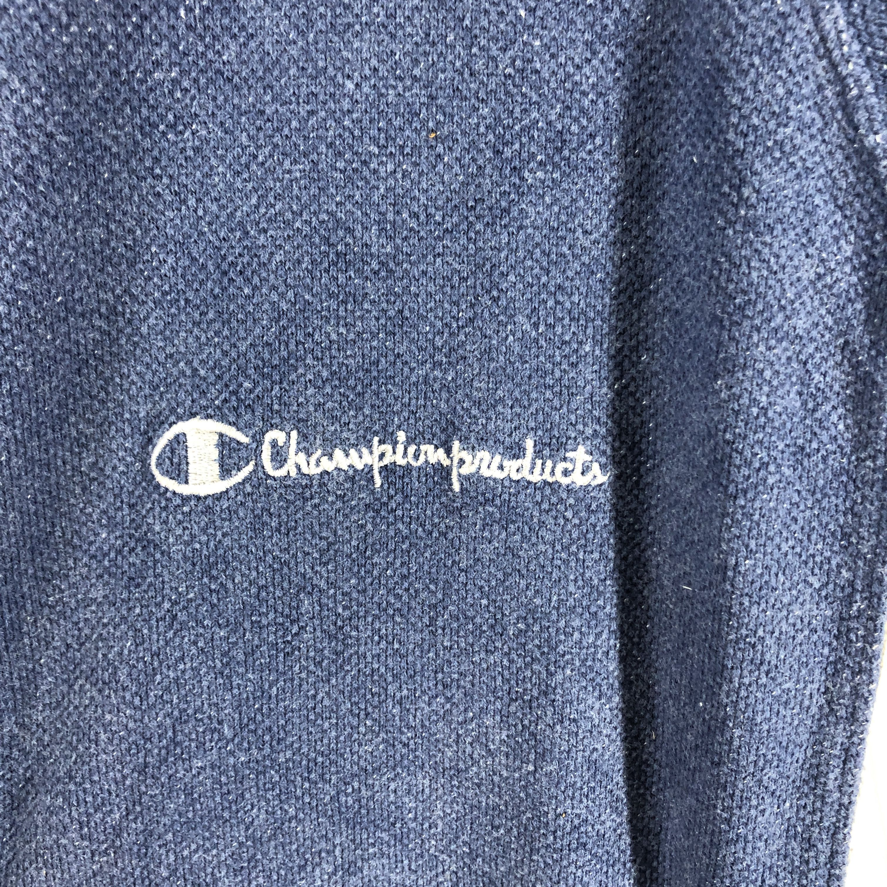 Champion CHAMPION PRODUCTS Turtle Neck Zipper Sweatshirt #0808/Z Size US L / EU 52-54 / 3 - 3 Thumbnail